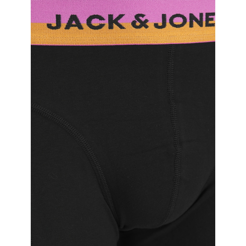 Jack & Jones Boxershorts »JACSPLITTER SOLID TRUNKS 5 PACK BOX«, (Packung, 5 St.)