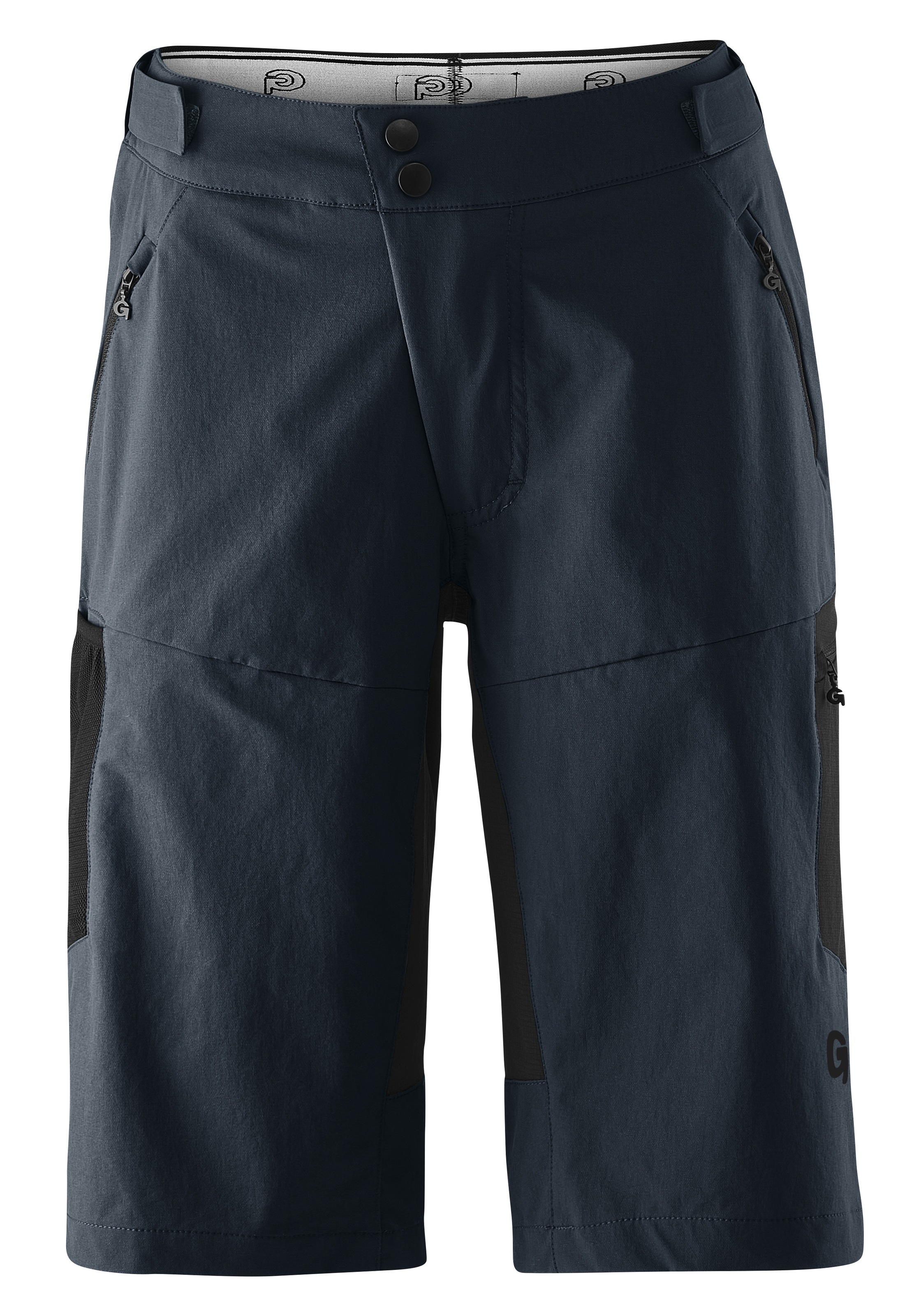 Gonso Radhose "CASINA" Aufgesetzte Packing-Taschen, strapazierfähig und leicht