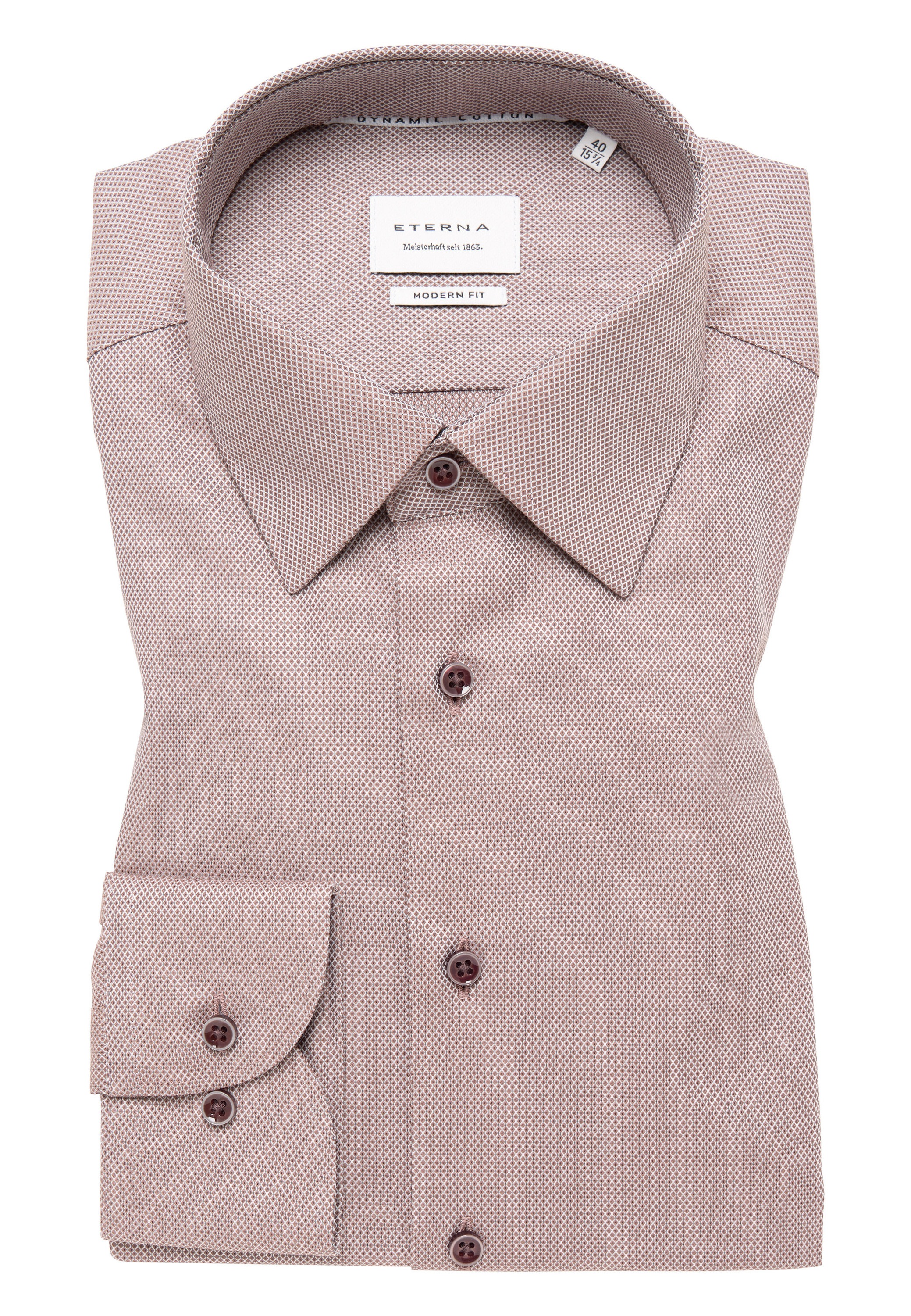 Eterna Langarmhemd »MODERN FIT«, NON IRON (bügelfrei)