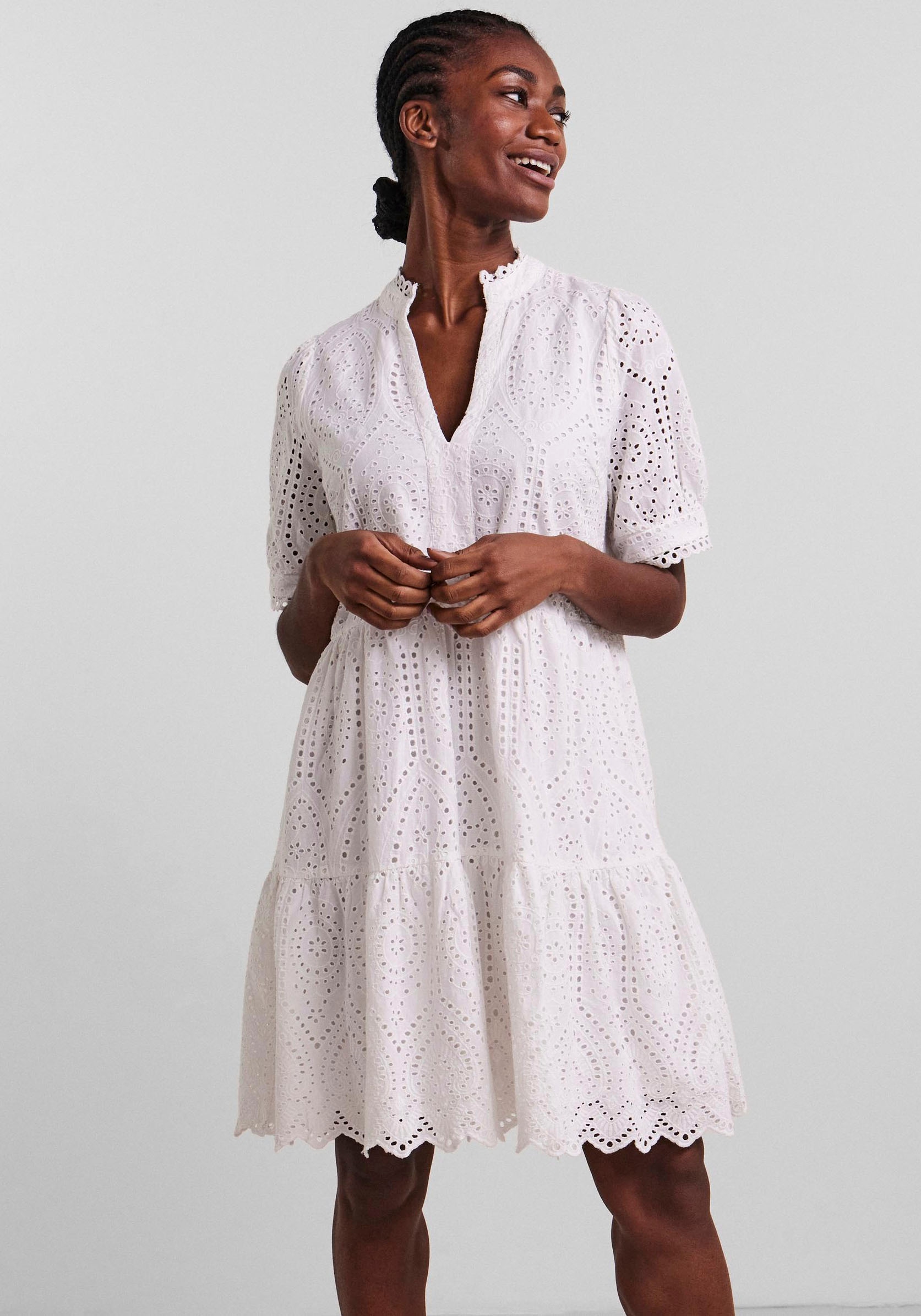 Y.A.S Blusenkleid "YASHOLI SS DRESS S. NOOS", Sommerkleid günstig online kaufen