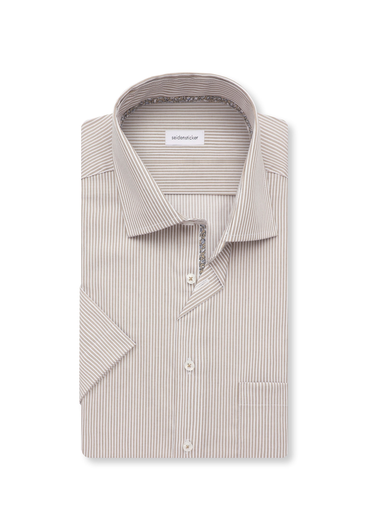 seidensticker Businesshemd »Regular« Regular 1/2 Kentkragen Streifen