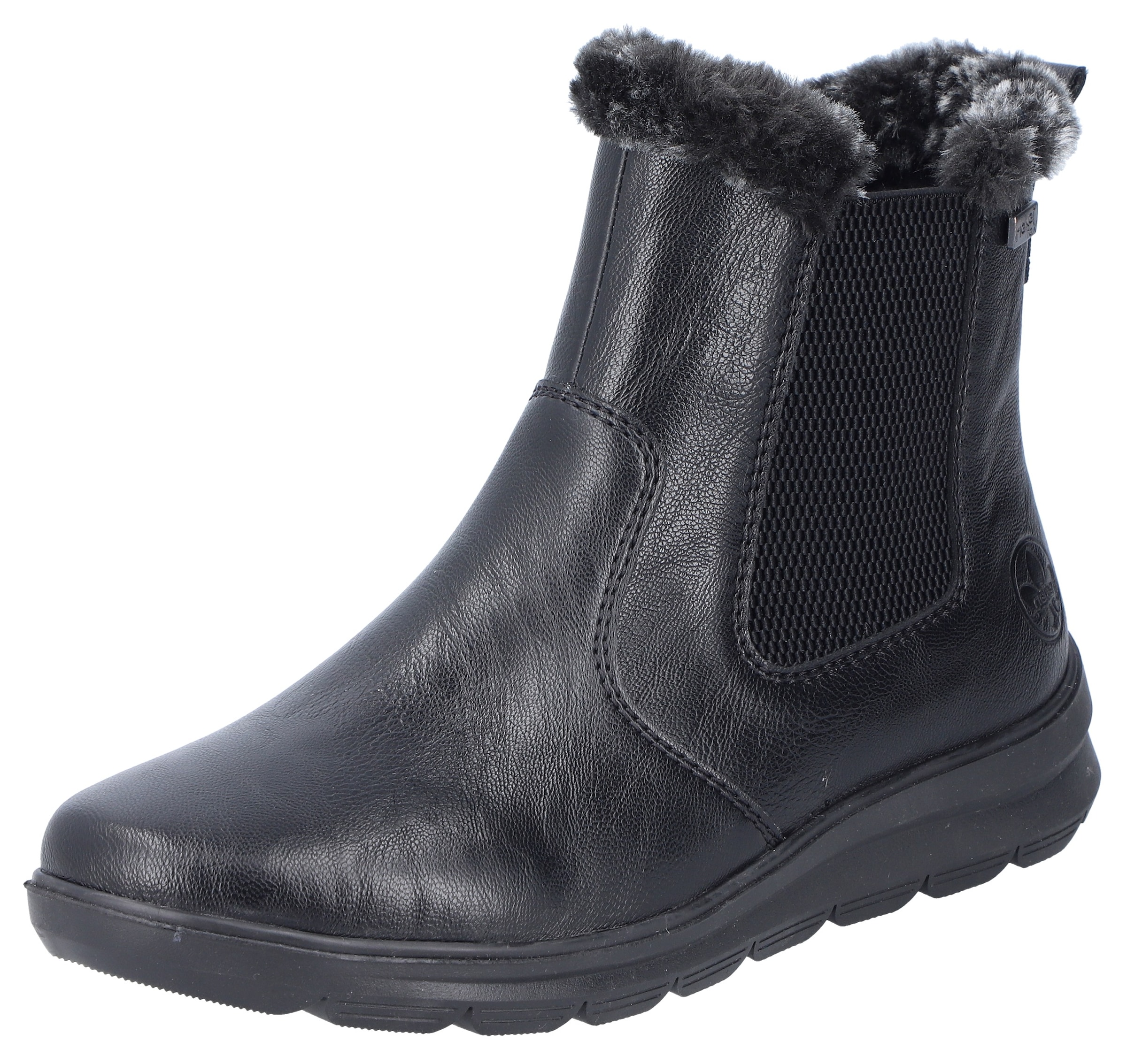 Winterboots, Chelseaboots, Stiefelette, mit wasserabweisender riekerTEX-Membran