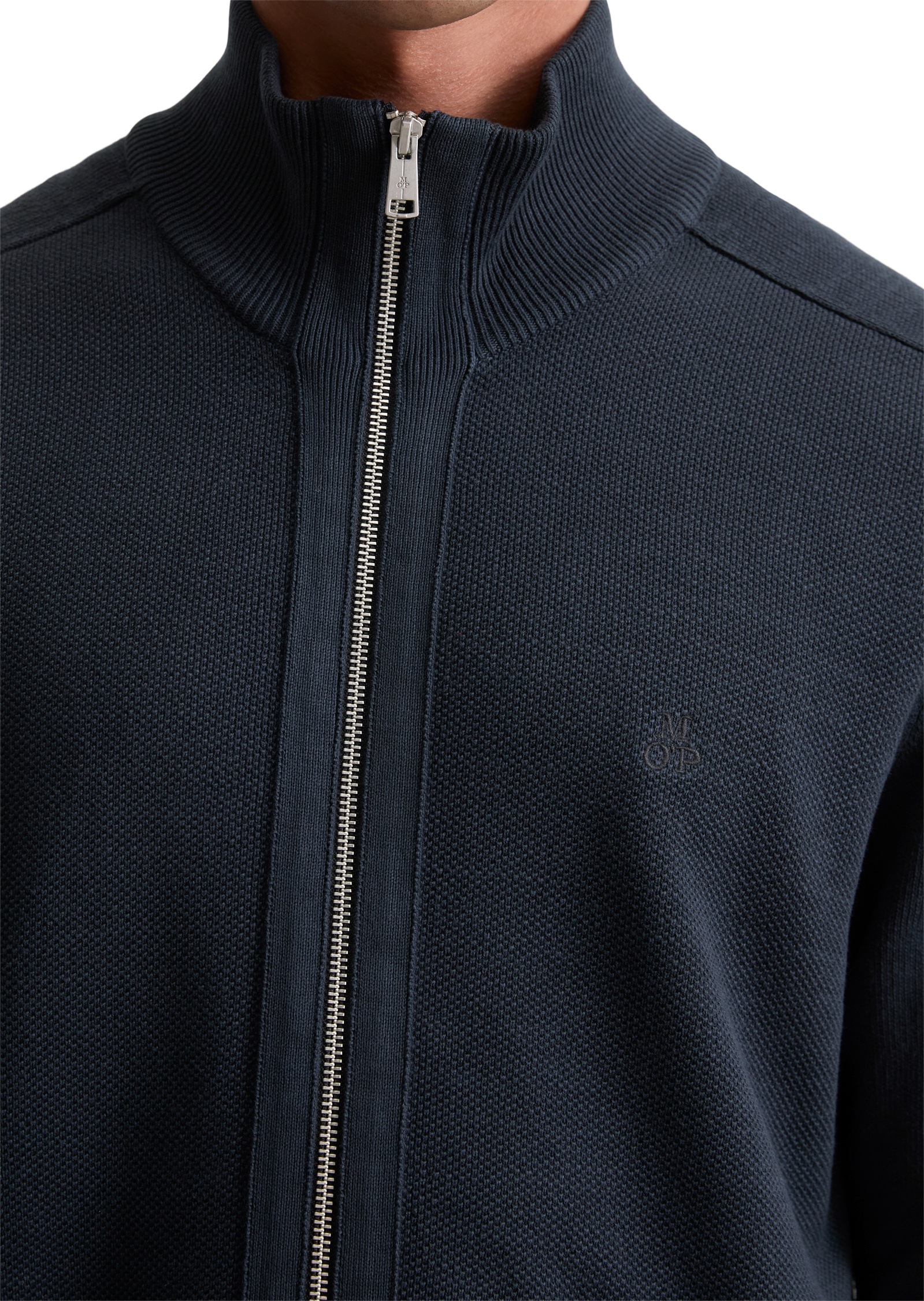 Marc O'Polo Cardigan »aus feinem Bio-Baumwoll-Piqué«