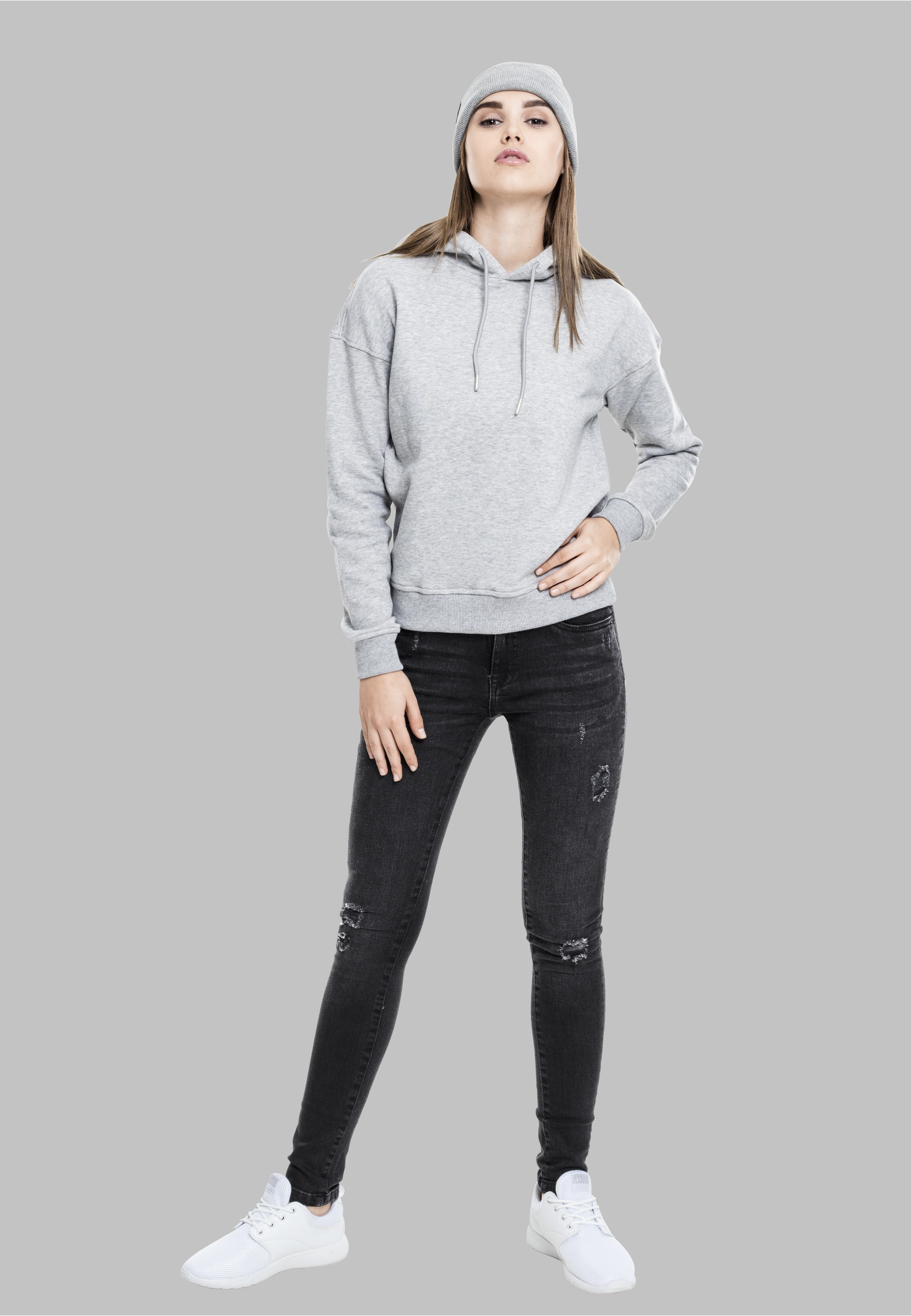 URBAN CLASSICS Hoodie »Urban Classics Damen Ladies Hoody«, 1 Stk.
