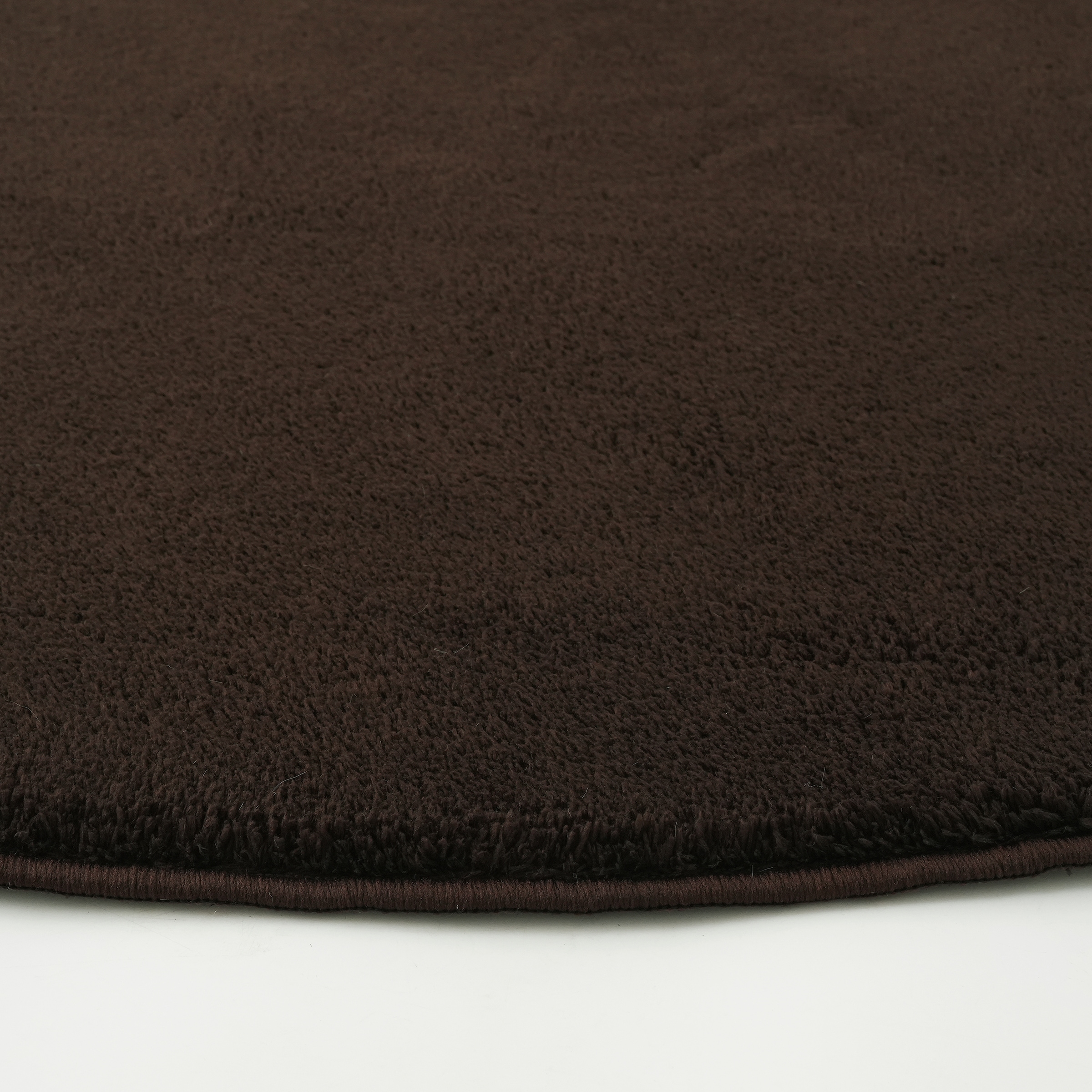 OTTO home Teppich »Cali« rund 16 mm Höhe Uni-Farben, kuschelig, & weich, waschbar, Wohnzimmer, Schlafzimmer