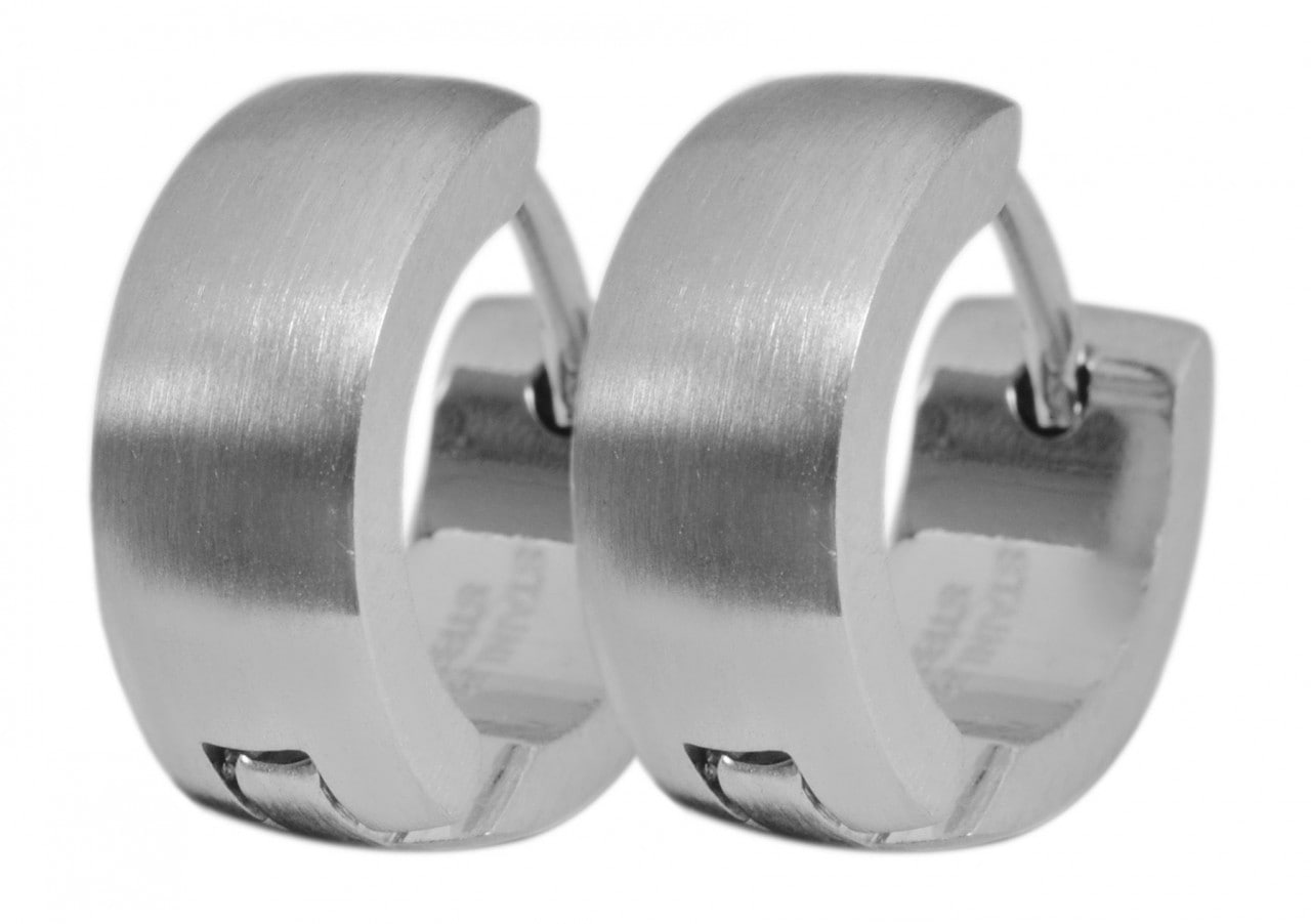 Adelia´s Paar Creolen »Neuheit 2025 - Damen Creolen aus poliertem Edelstahl Ø 10 mm«