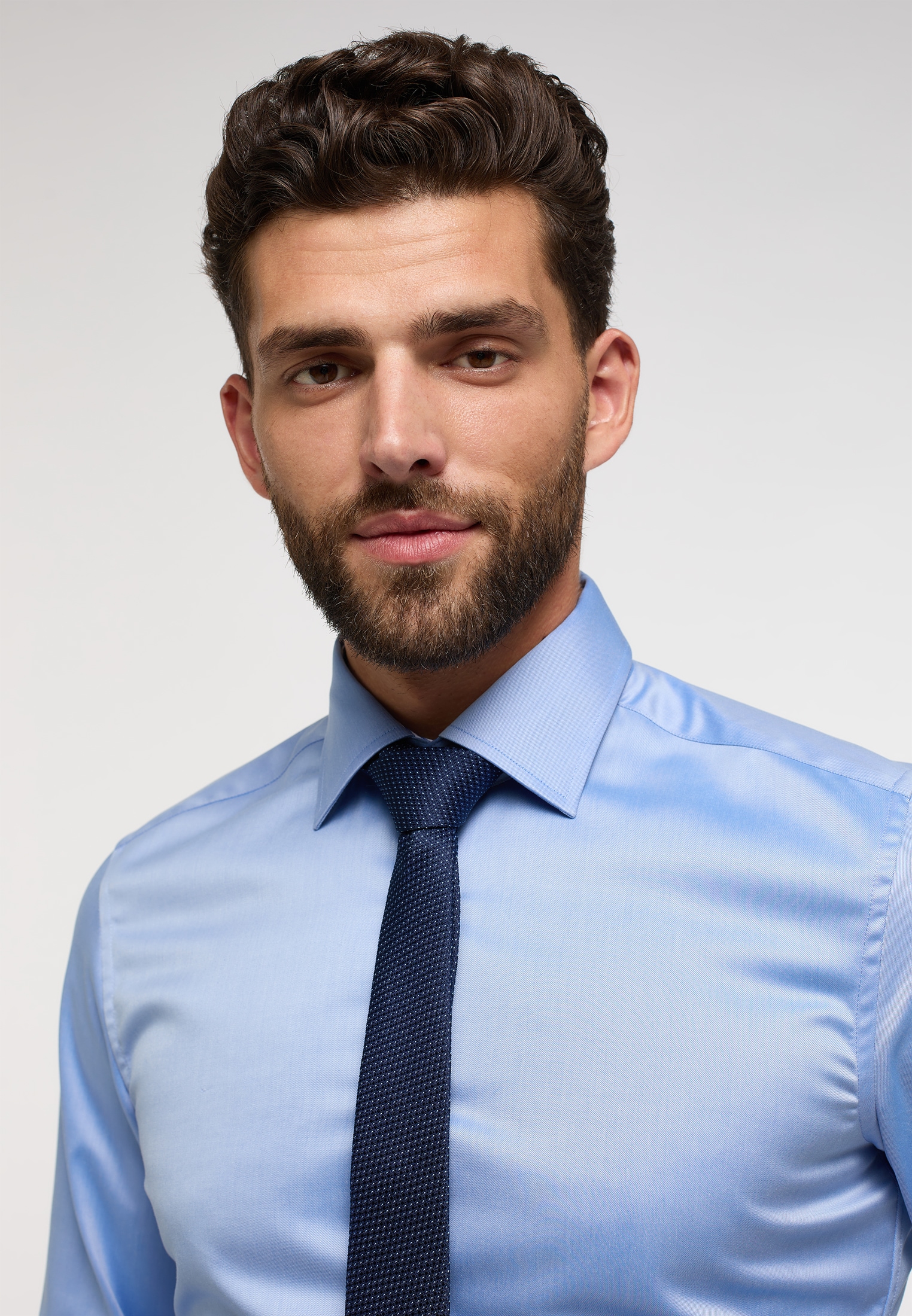 Eterna Langarmhemd »SLIM FIT« NON IRON (bügelfrei)