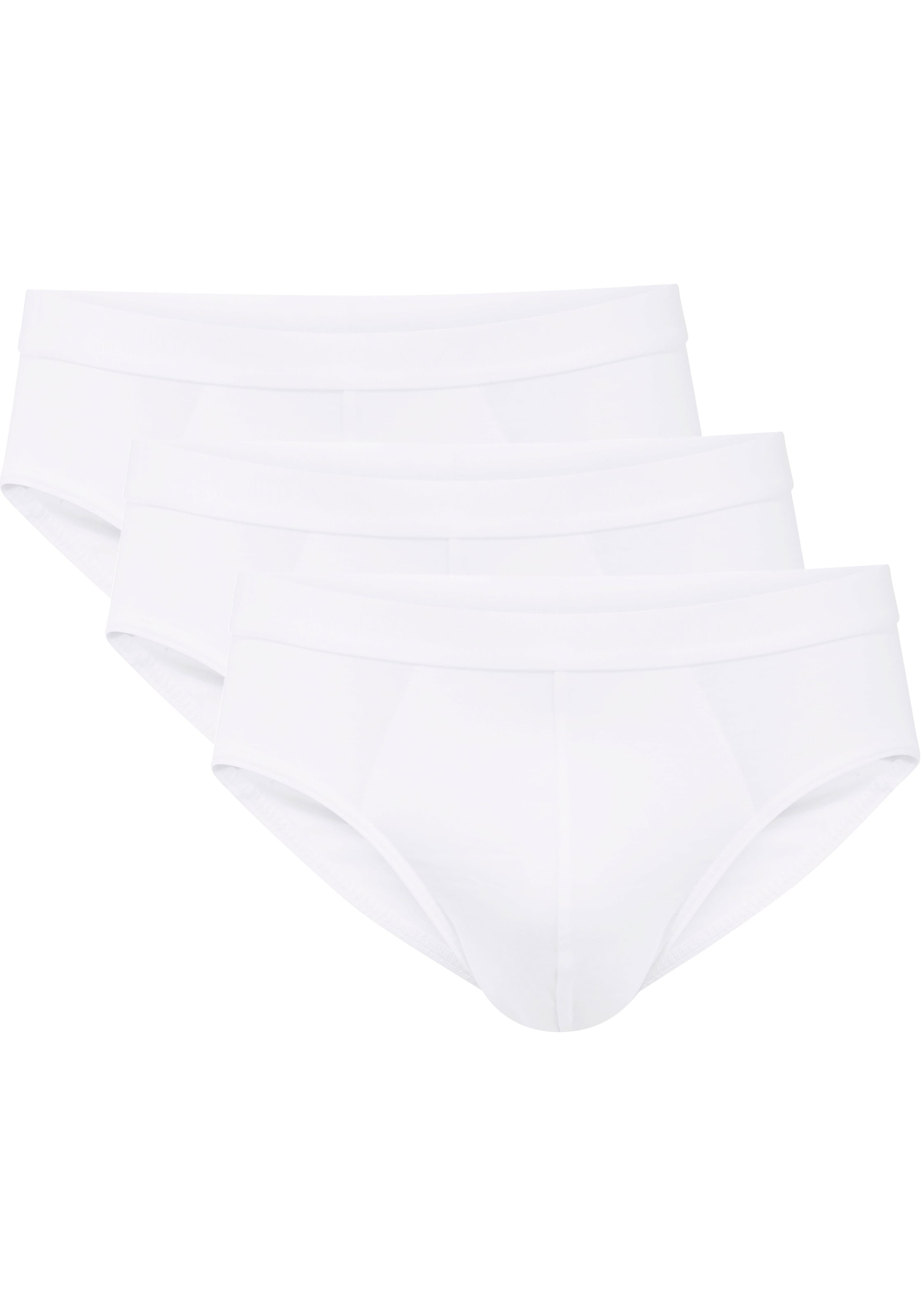 CALIDA Slip »Natural Benefit«, (3er Pack), mit formstabiler Single Jersey-Qualität