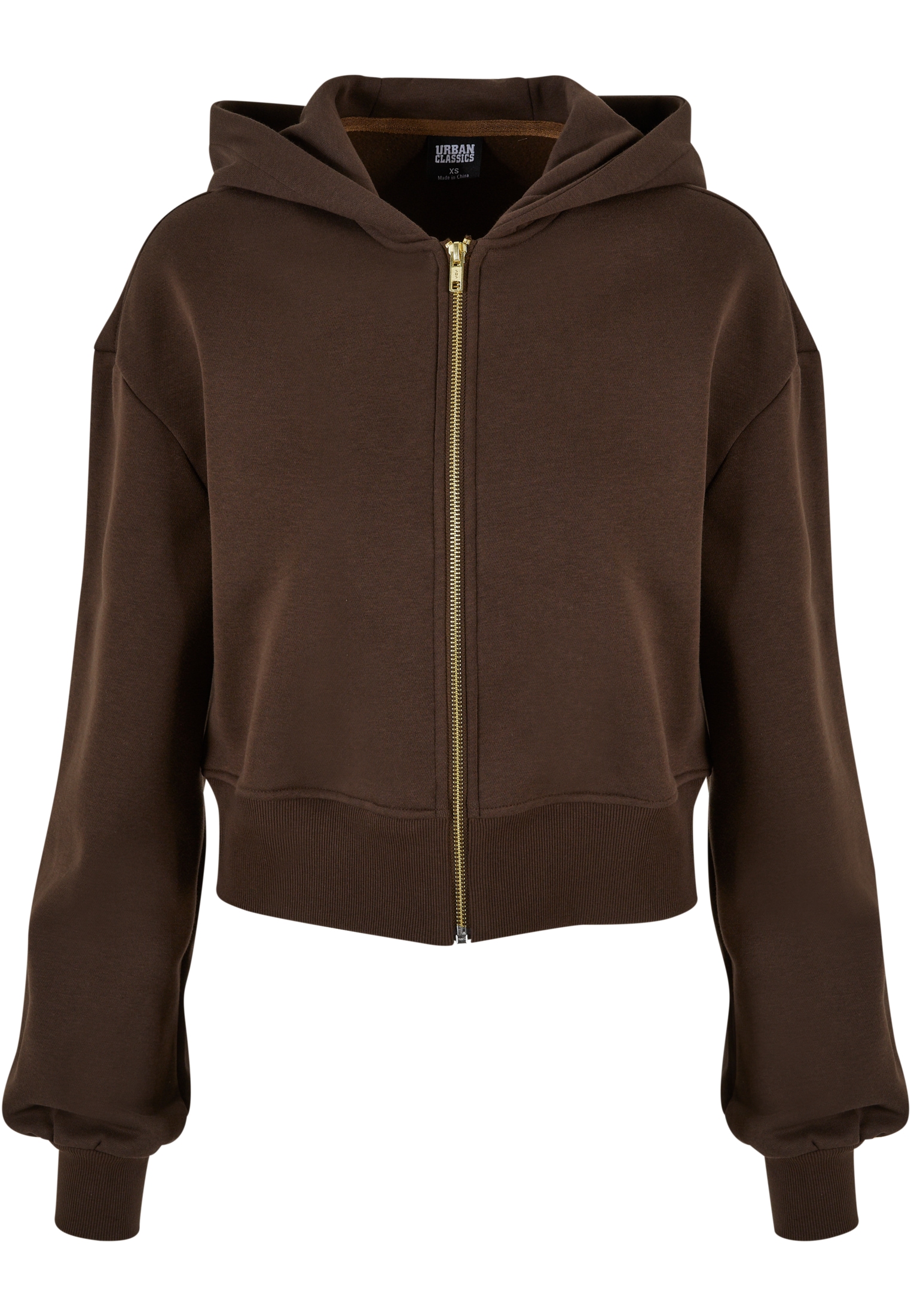 »Damen Jacket«, Zip CLASSICS Sweatjacke tlg.) Short BAUR für Oversized kaufen (1 | Ladies URBAN