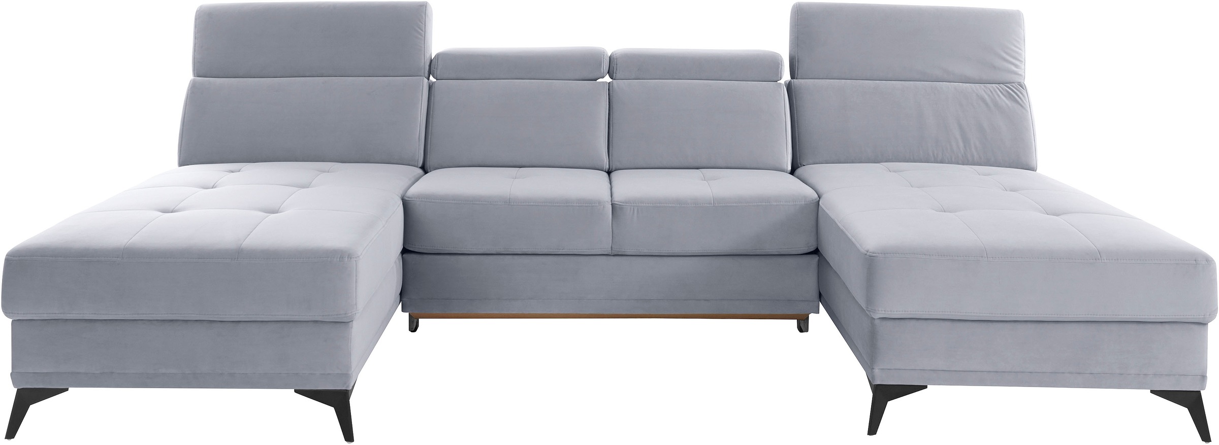 Home affaire "Cardiz U-Form" inkl.Kopfteilverstellung und Federkern wahlwei günstig online kaufen