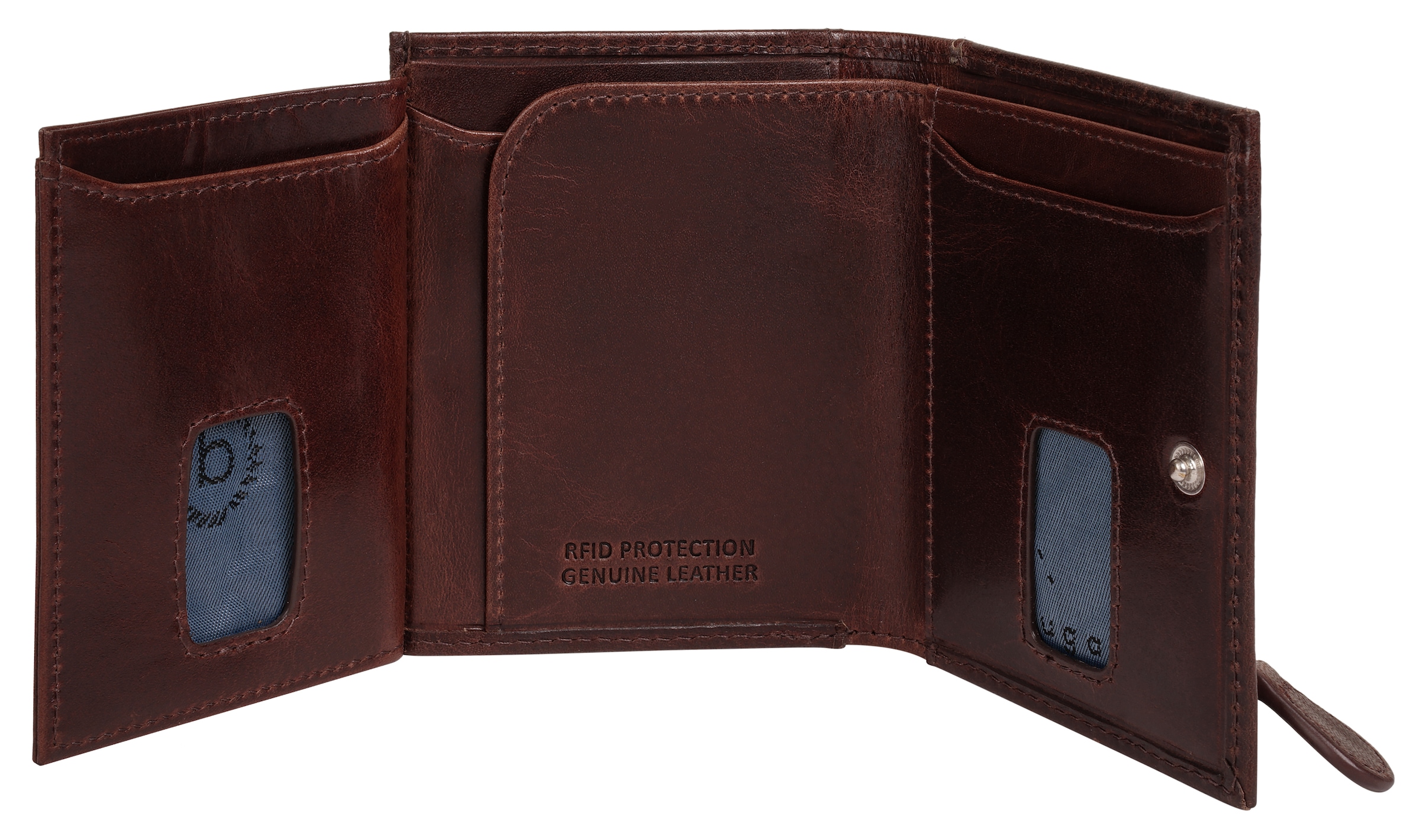 bugatti Geldbörse »SECURE SLIM« echt Leder