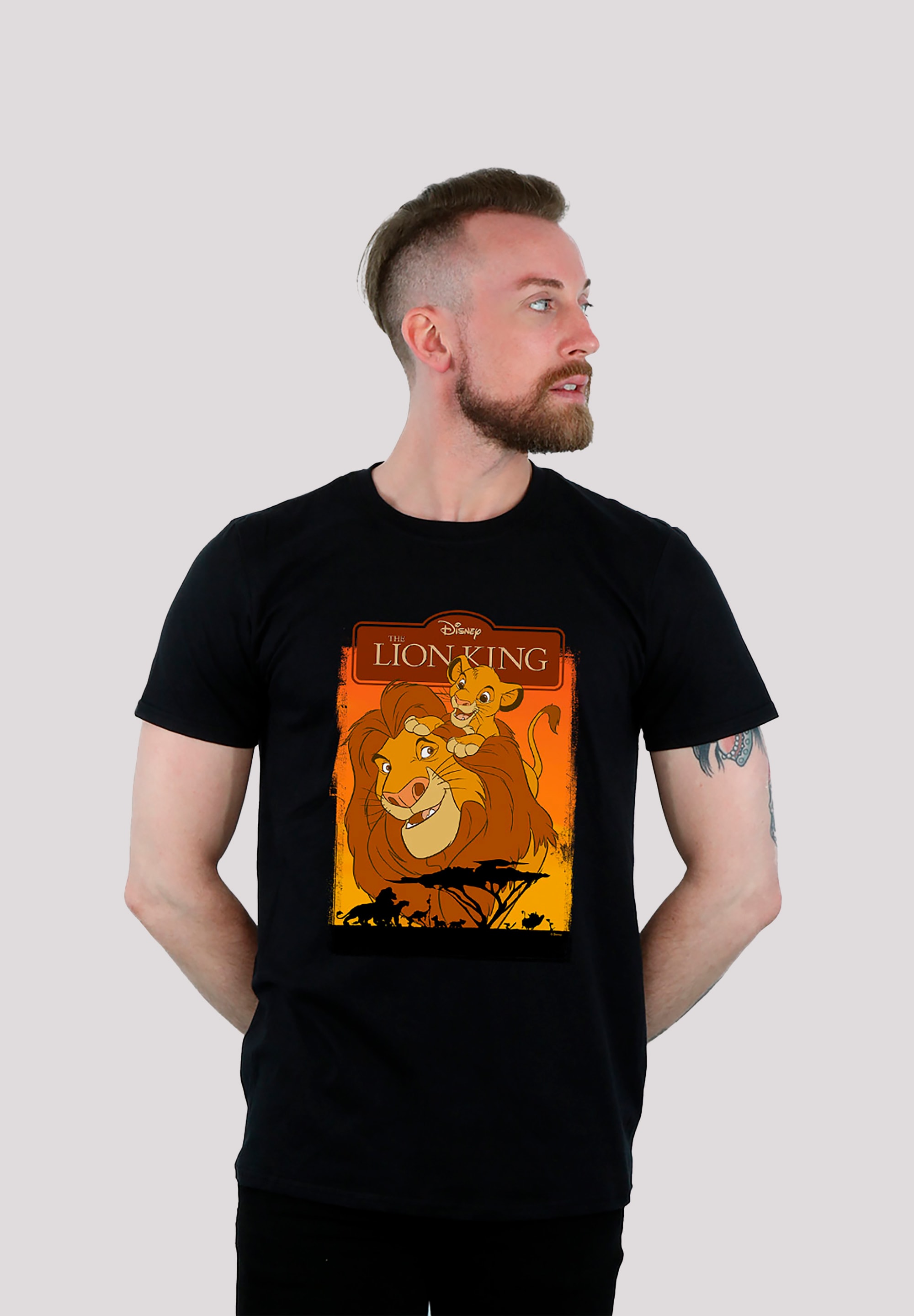Print Mufasa«, bestellen König | der Löwen Simba ▷ und BAUR F4NT4STIC T-Shirt »Disney