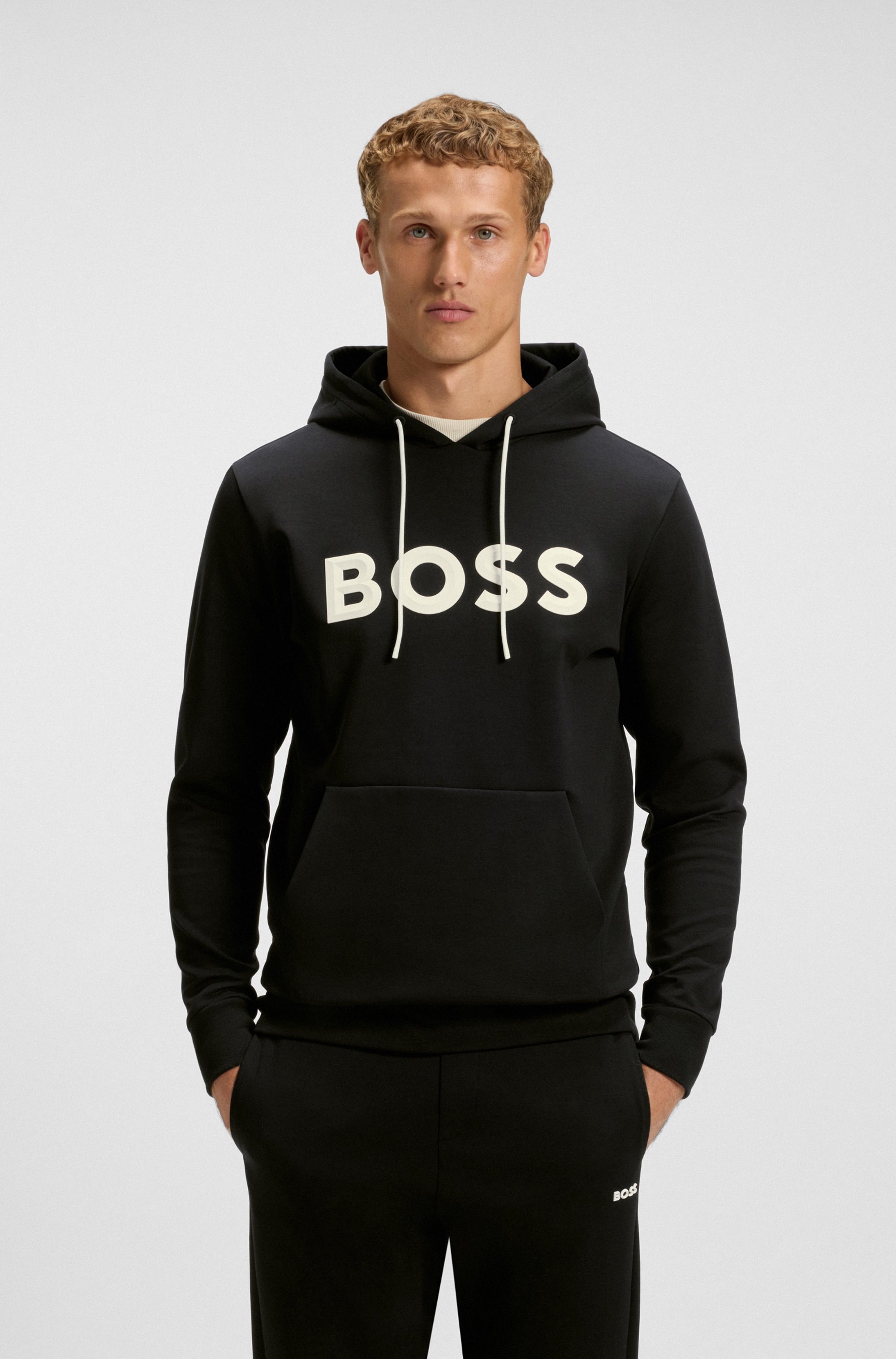 BOSS GREEN Kapuzensweatshirt "Soody Zone", mit Kängurutasche, regular fit, günstig online kaufen