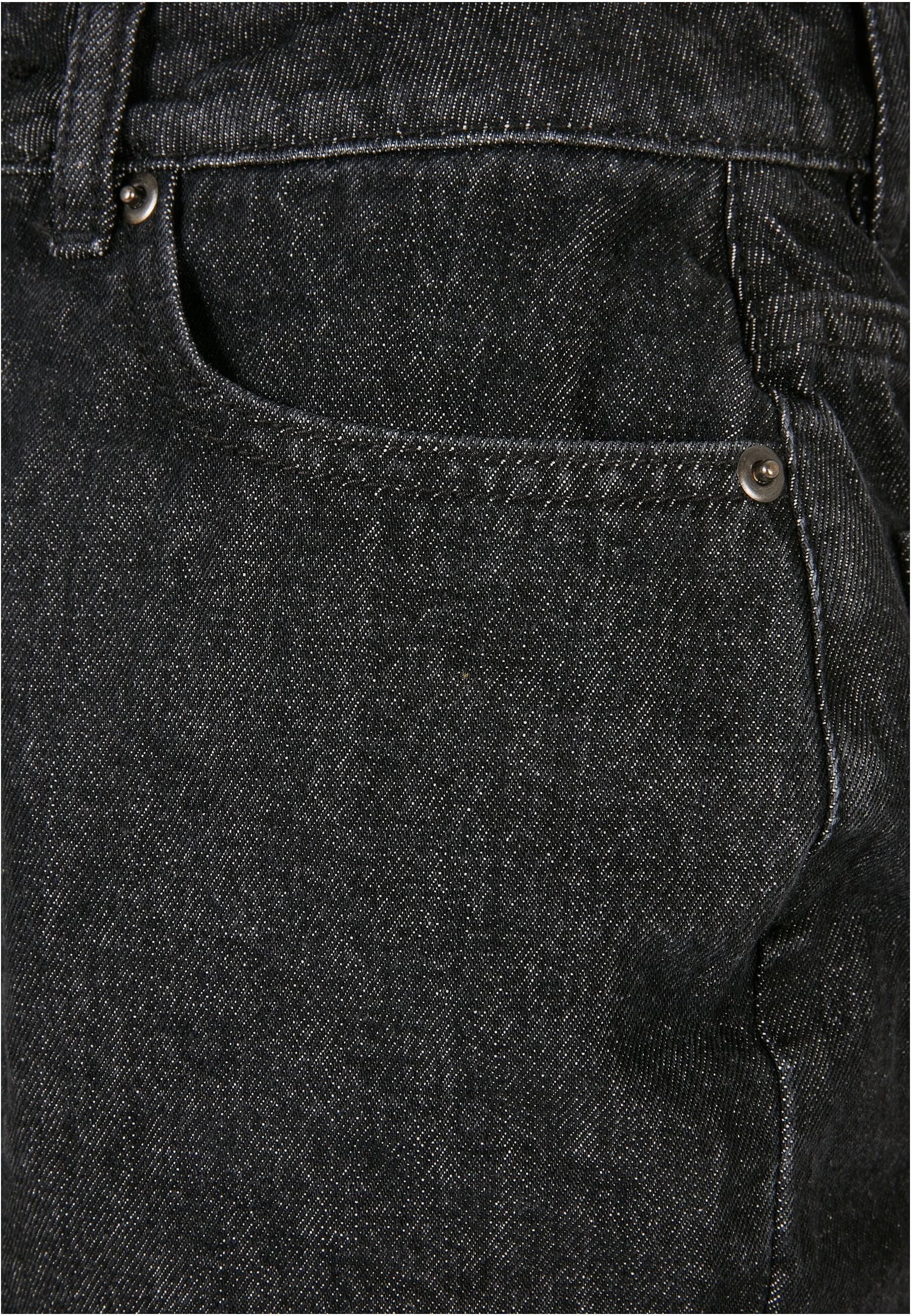 URBAN CLASSICS Stoffhose »Urban Classics Damen Ladies High Waist Boyfriend Shorts«, (1 tlg.)