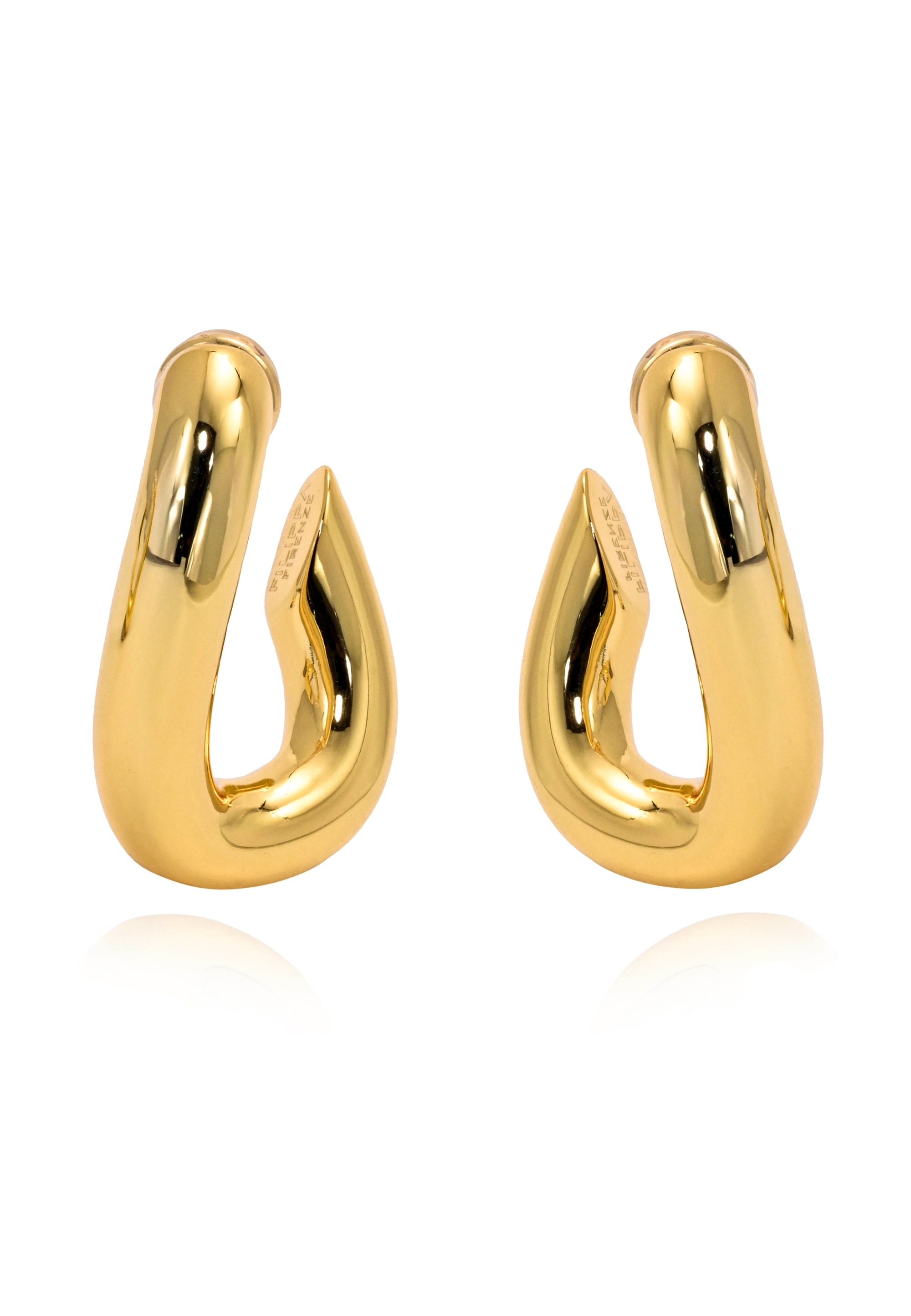 FILIPPA FIRENZE Paar Ohrstecker »GIGI«, mit Vergoldung