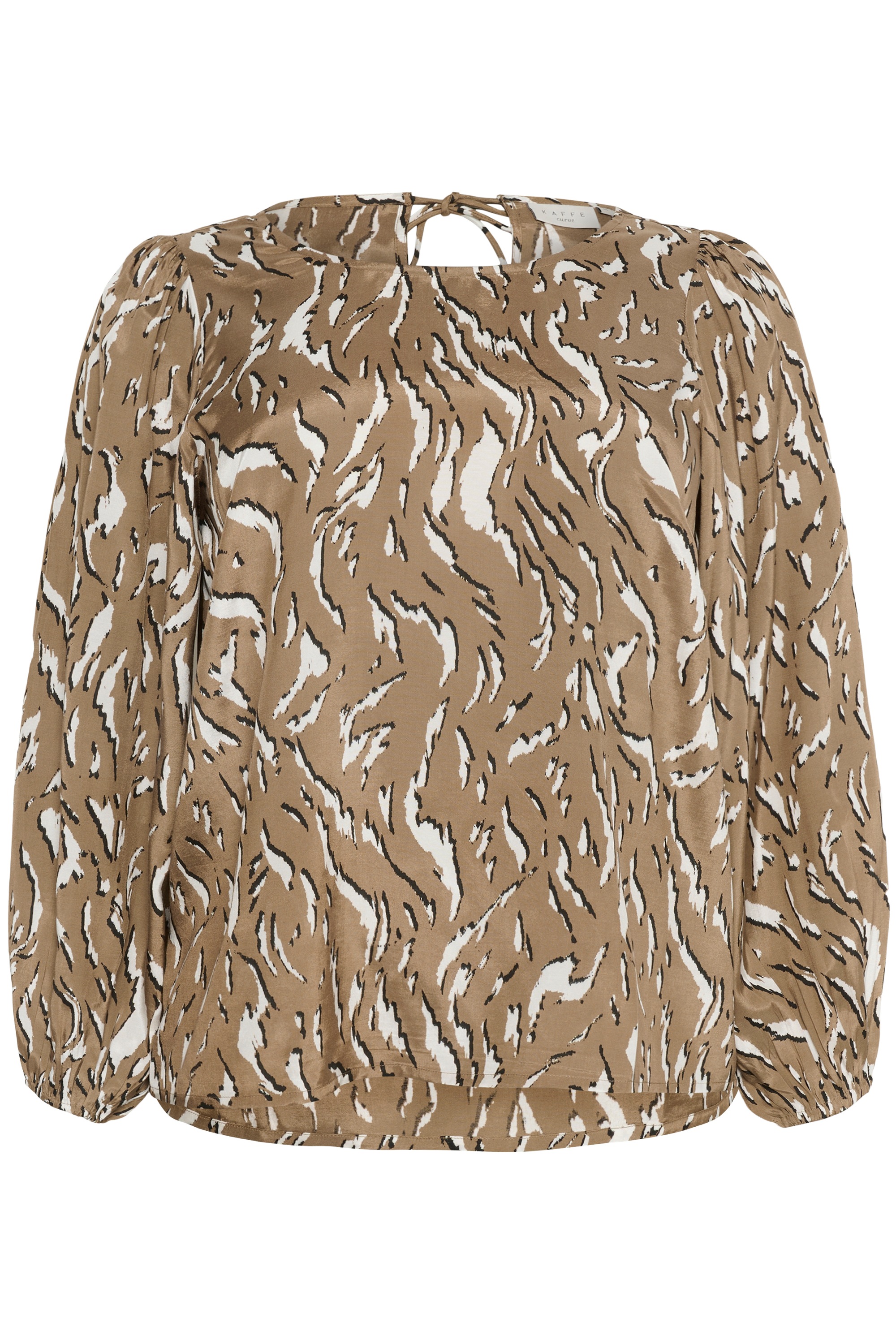 KAFFE Curve Langarmbluse »Langarm-Bluse KCmilina«