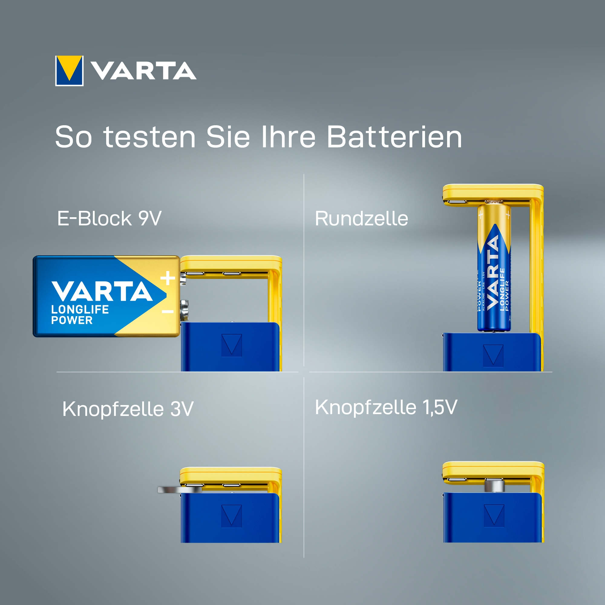 VARTA Batterietester »LCD«