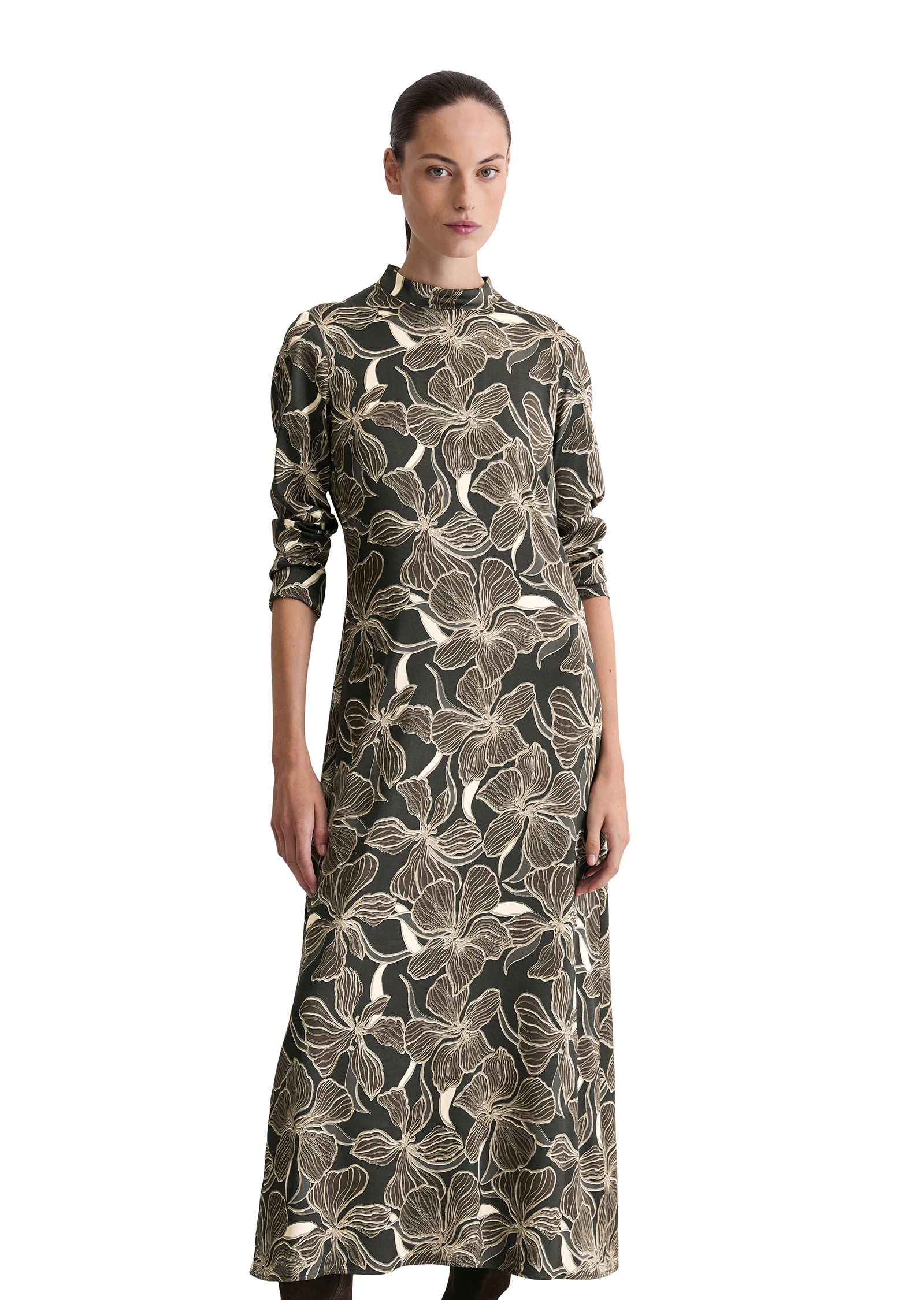 Marc OPolo Midikleid "aus Premium Viskose-Stretch" günstig online kaufen