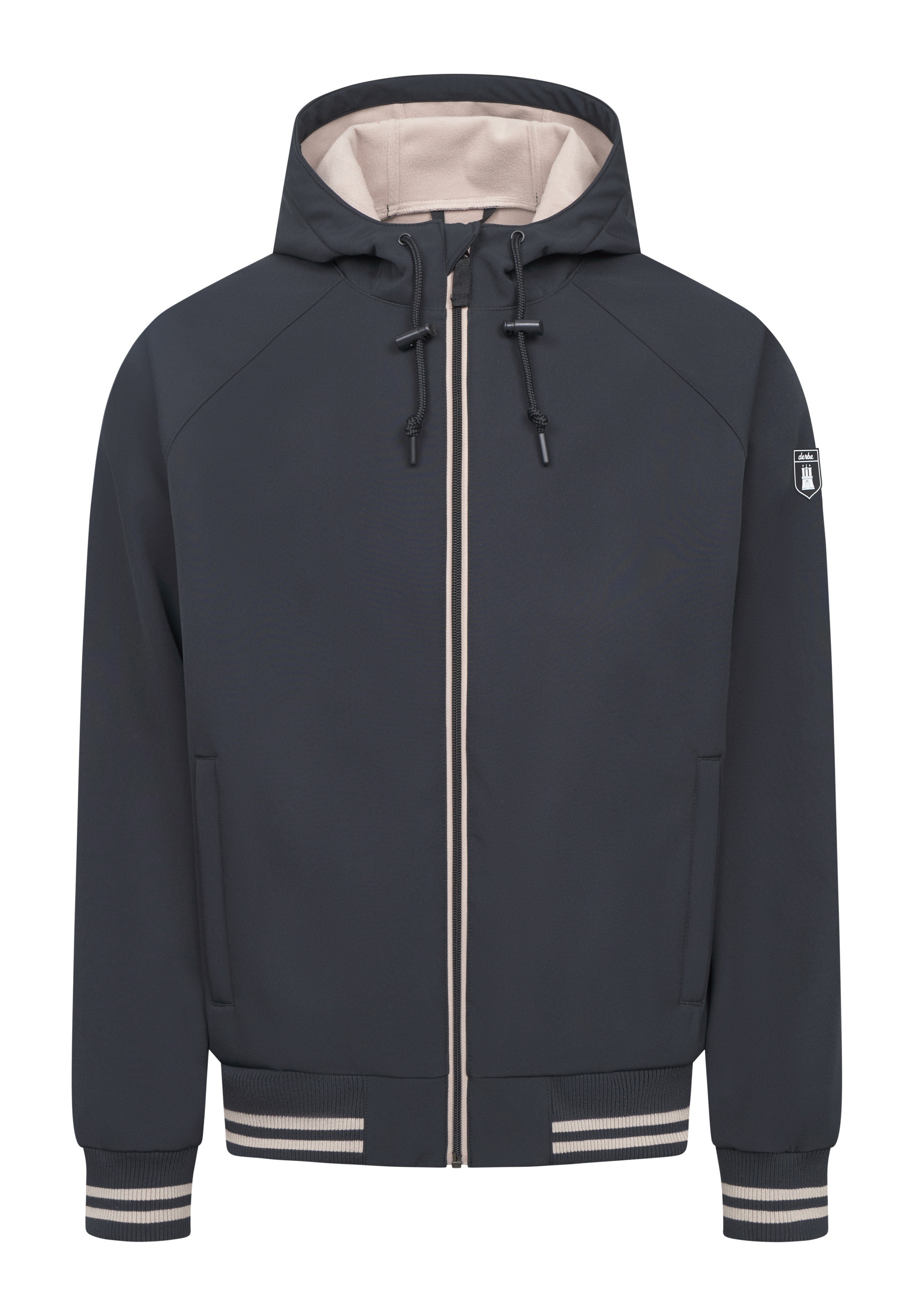 Derbe Softshelljacke "Helgoby", mit Kapuze, wasserabweisend, winddicht, Kap günstig online kaufen