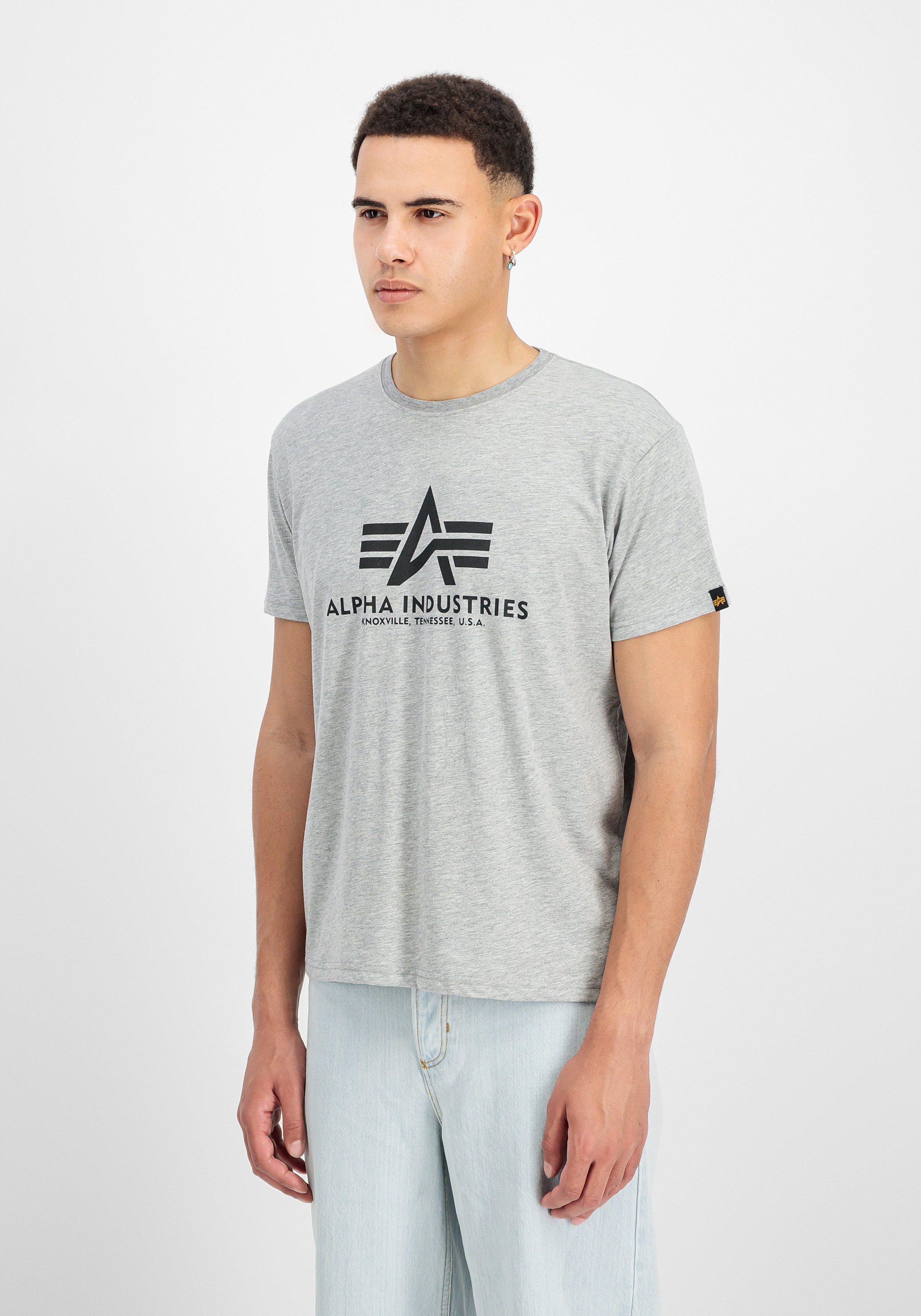 Alpha Industries T-Shirt "Alpha Industries Men - T-Shirts Basic T-Shirt BL" günstig online kaufen