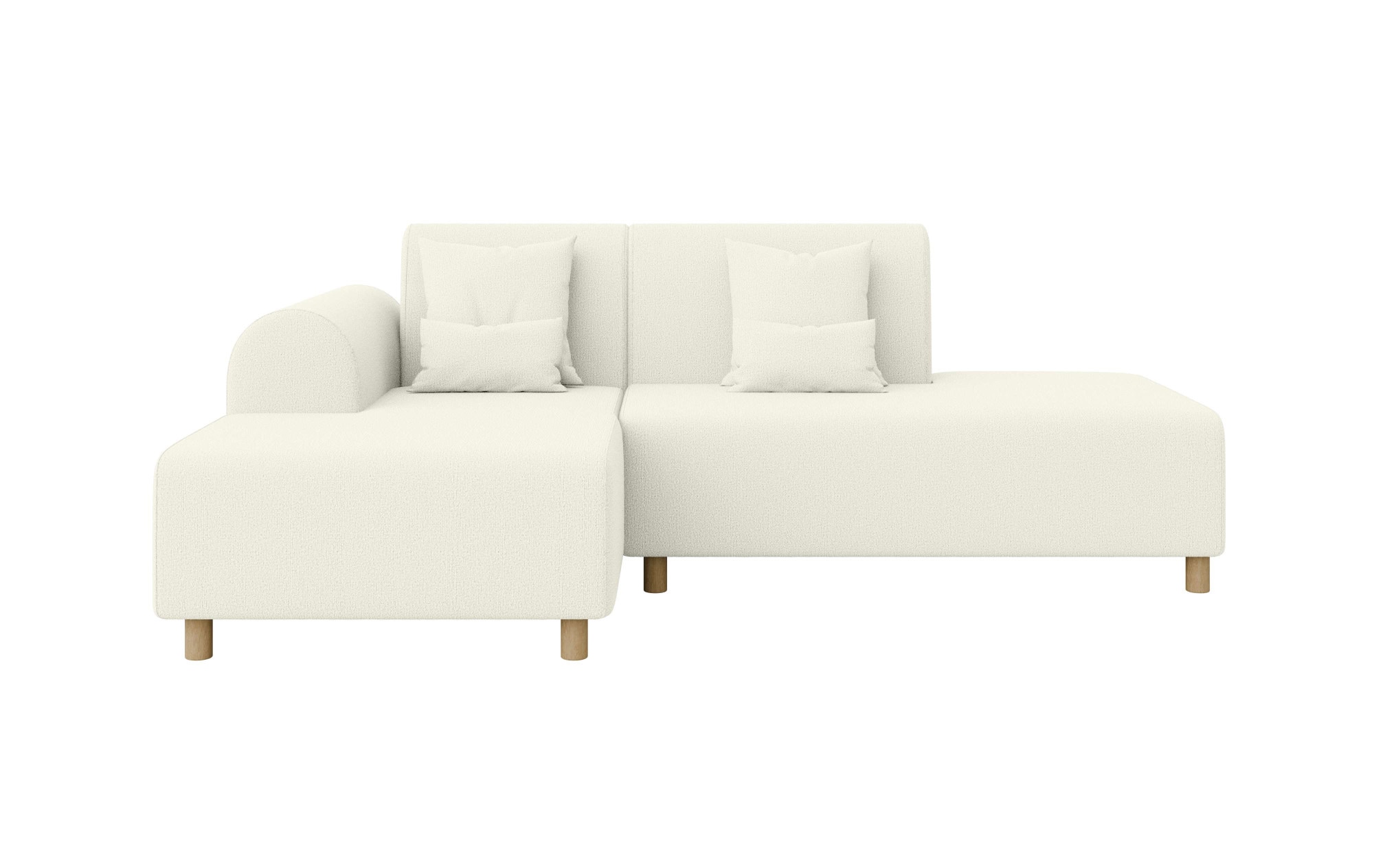 OTTO home Ecksofa "Suyala" L-Form mit Hocker günstig online kaufen
