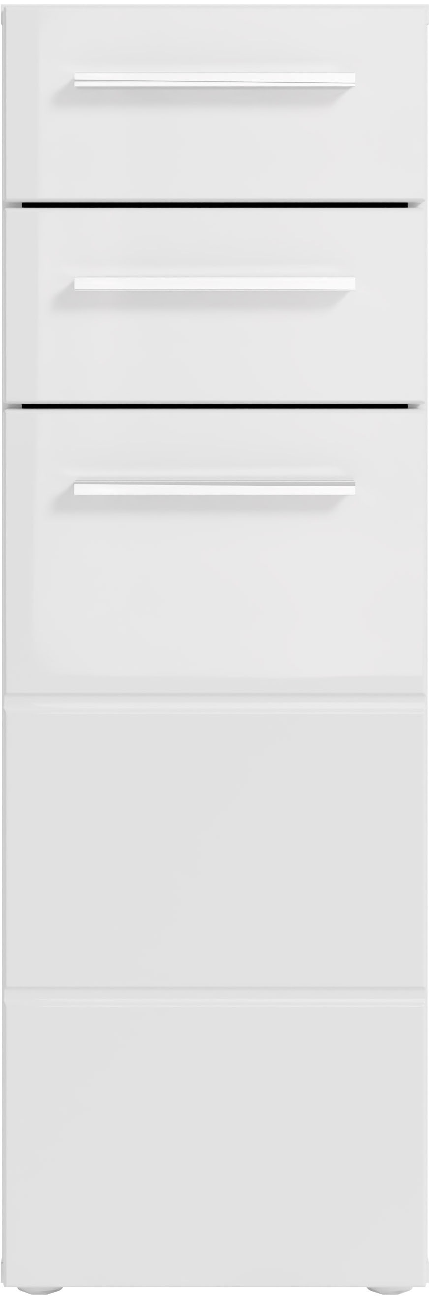 BASIC by Balculina Midischrank »Mandi« 1 Stk. tlg. Breite 34cm, hochglanz Front