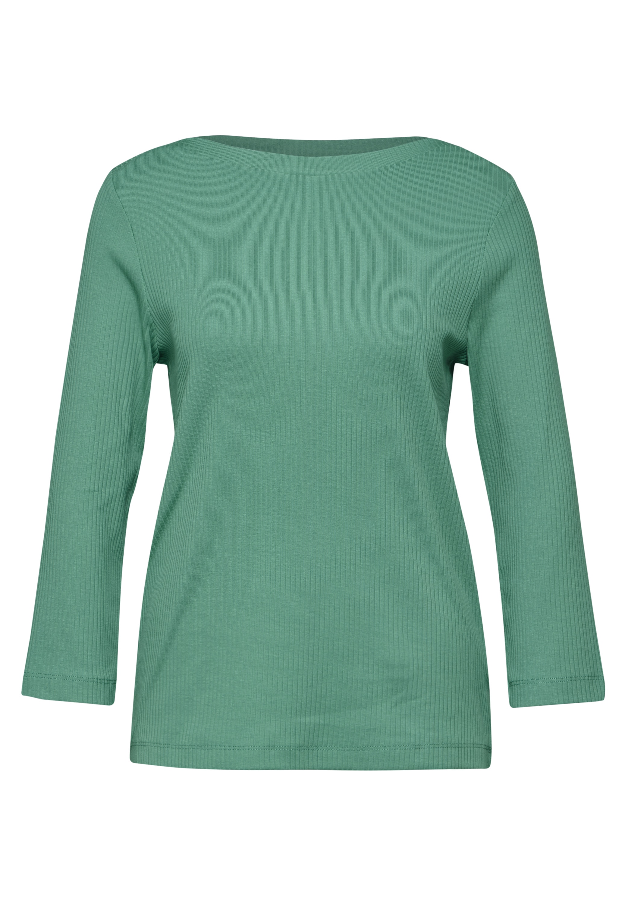 STREET ONE 3/4-Arm-Shirt, aus softem Materialmix