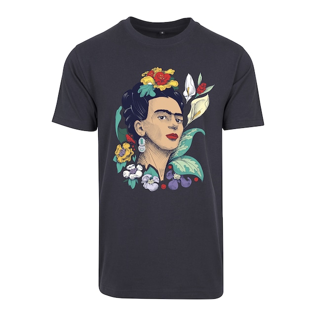 Merchcode Kurzarmshirt »Damen Ladies Frida Kahlo Flower Tee«, (1 tlg.)  kaufen | BAUR