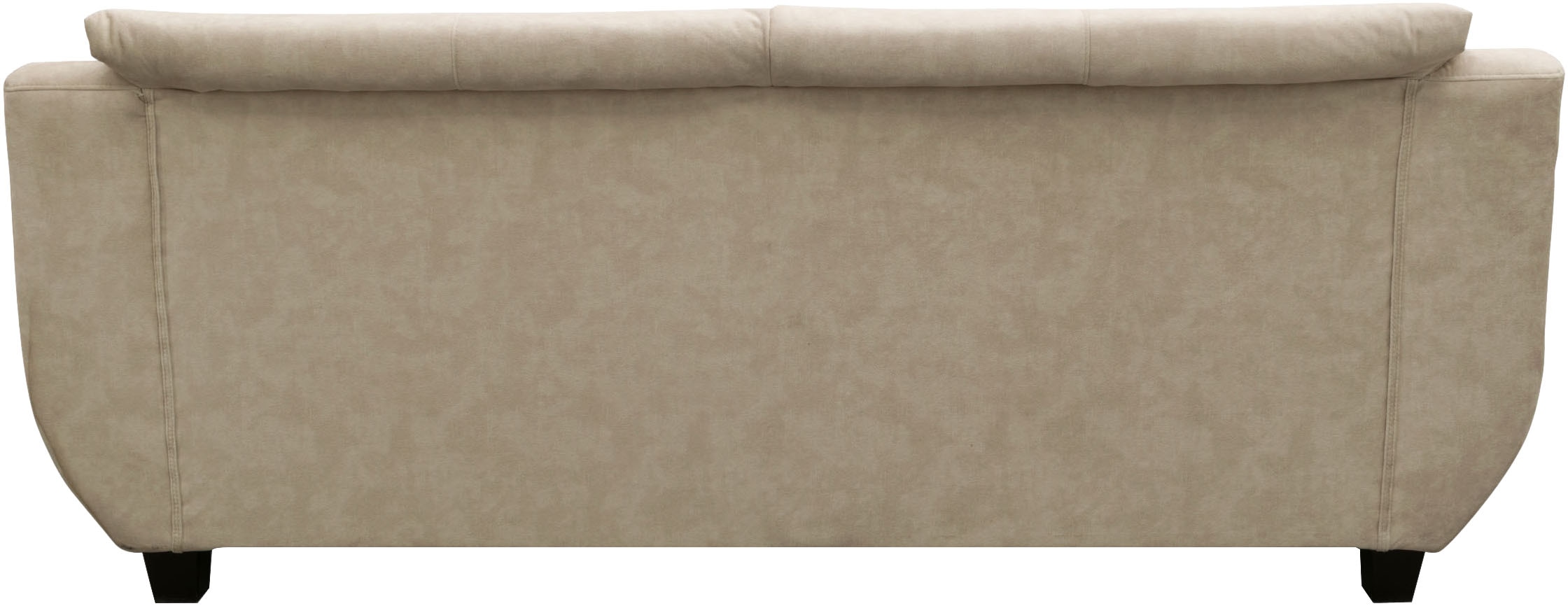 OTTO home 3-Sitzer »Sillkeborg 207 cm, formschönes Sofa mit dunklen Füßen« aus haustierfreundlichem Pet Friendly Bezug