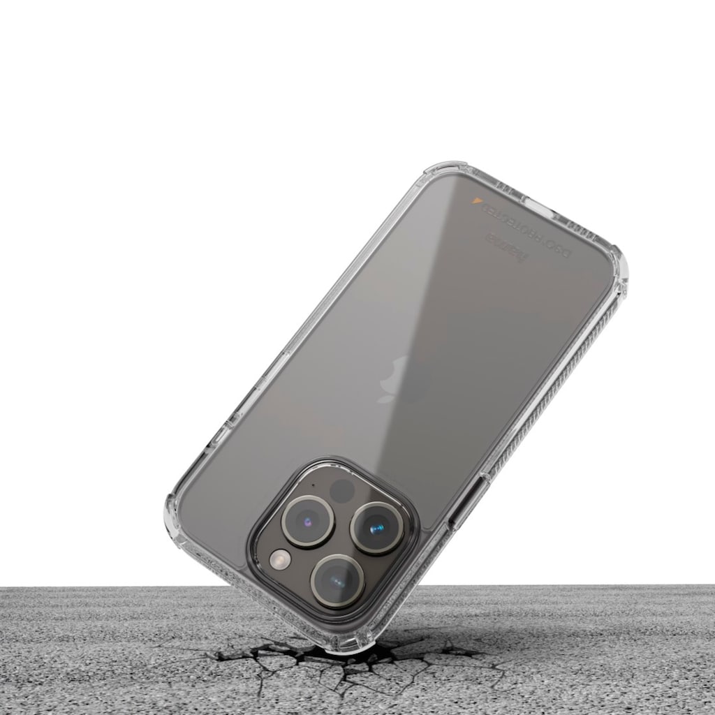 Hama Smartphone-Hülle »Handyhülle „Extreme Protect“ für iPhone 15 Pro (stoßfest, sturzsicher)«, Apple iPhone 15 Pro