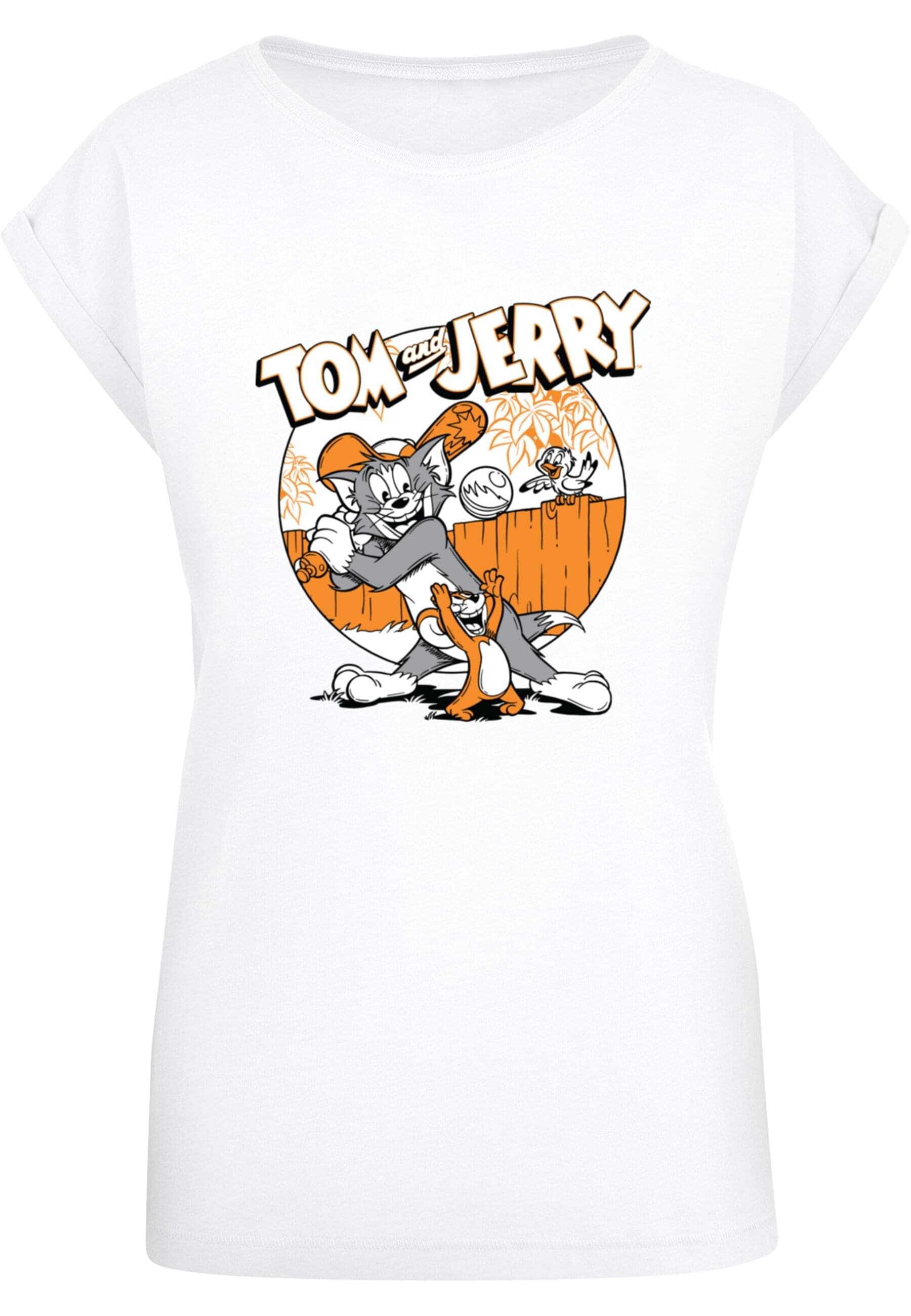 ABSOLUTE CULT T-Shirt "ABSOLUTE CULT Damen Ladies Tom and Jerry - Baseball günstig online kaufen