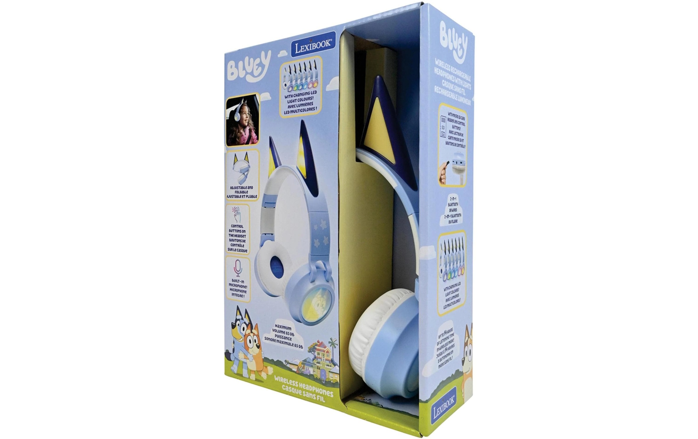 Lexibook® Bluetooth-Kopfhörer »3D Bluey Bluetooth«