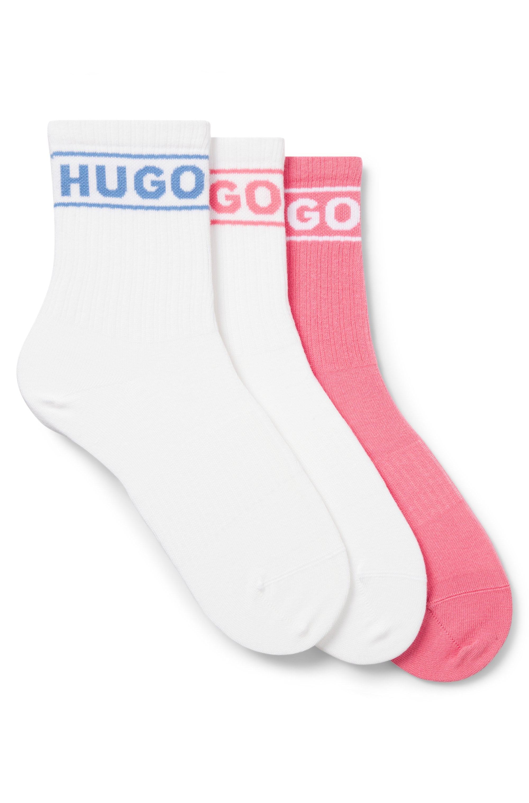HUGO Underwear Freizeitsocken "3P QSRIB SPORTY CC W" Packung, 3er, 3 Paar t günstig online kaufen