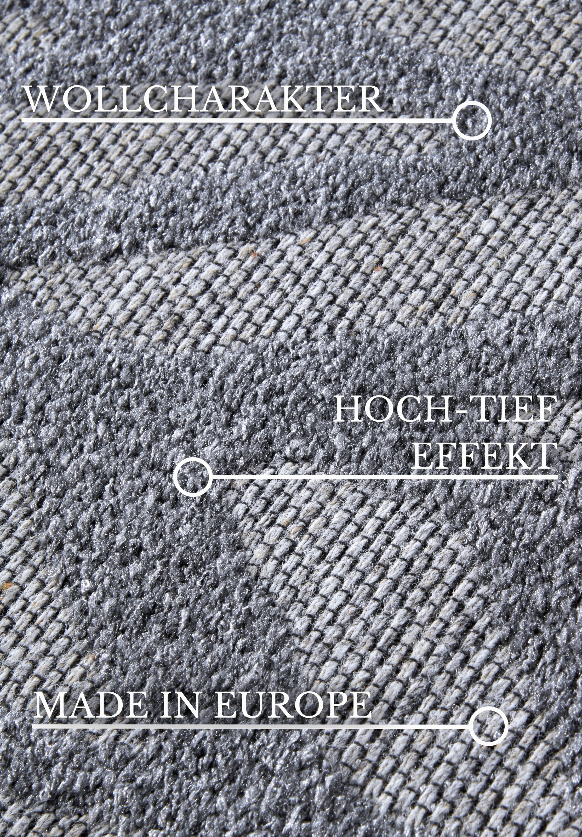 Villeroy & Boch Outdoorteppich »Georgette«, rechteckig, 4 mm Höhe, In-& Outdoor, Flachgewebe, wetterfest, Terrasse, Balkon, modern, Trend