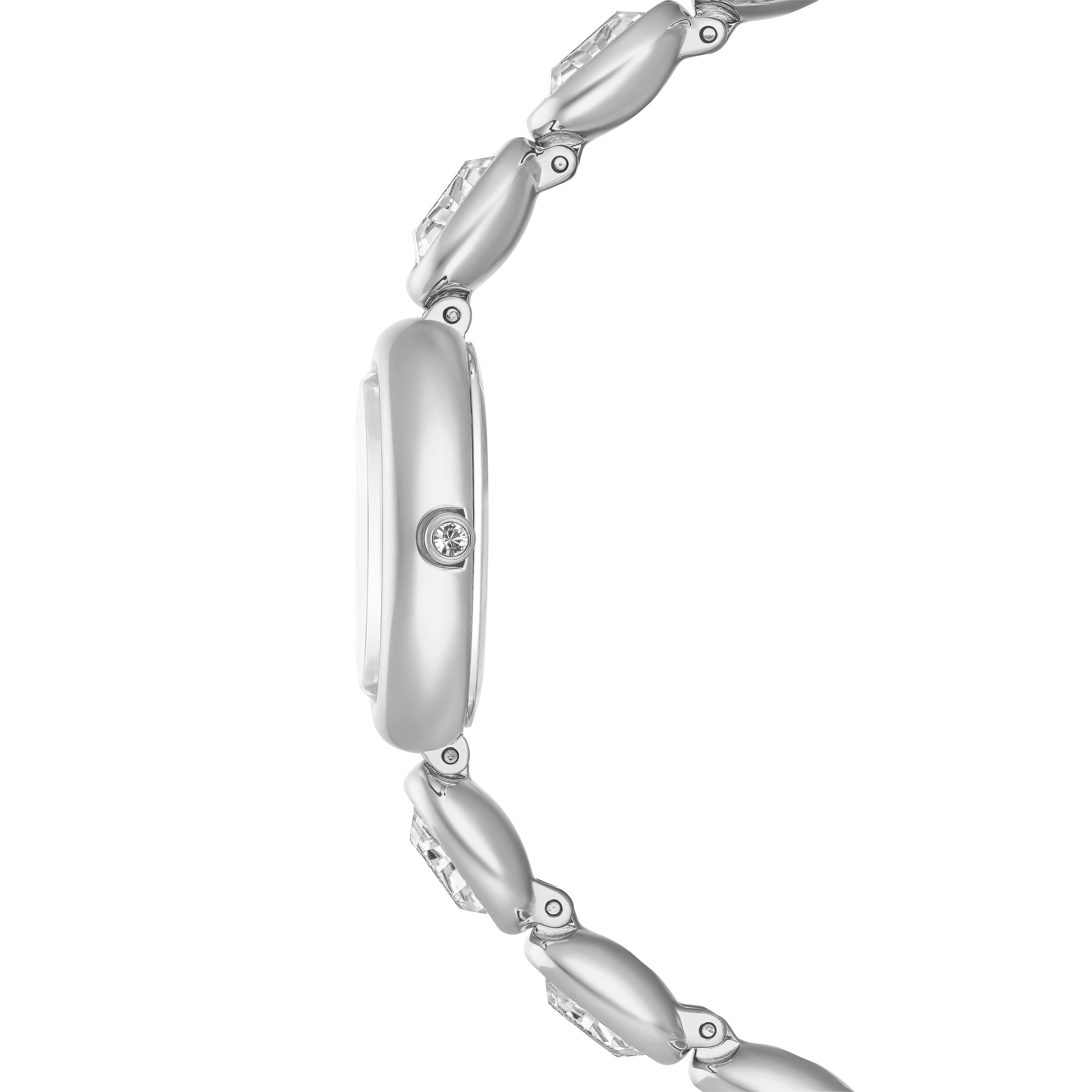 Swarovski Quarzuhr »IMBER« Armbanduhr, Damenuhr, Swiss Made, Edelstahlarmband, analog
