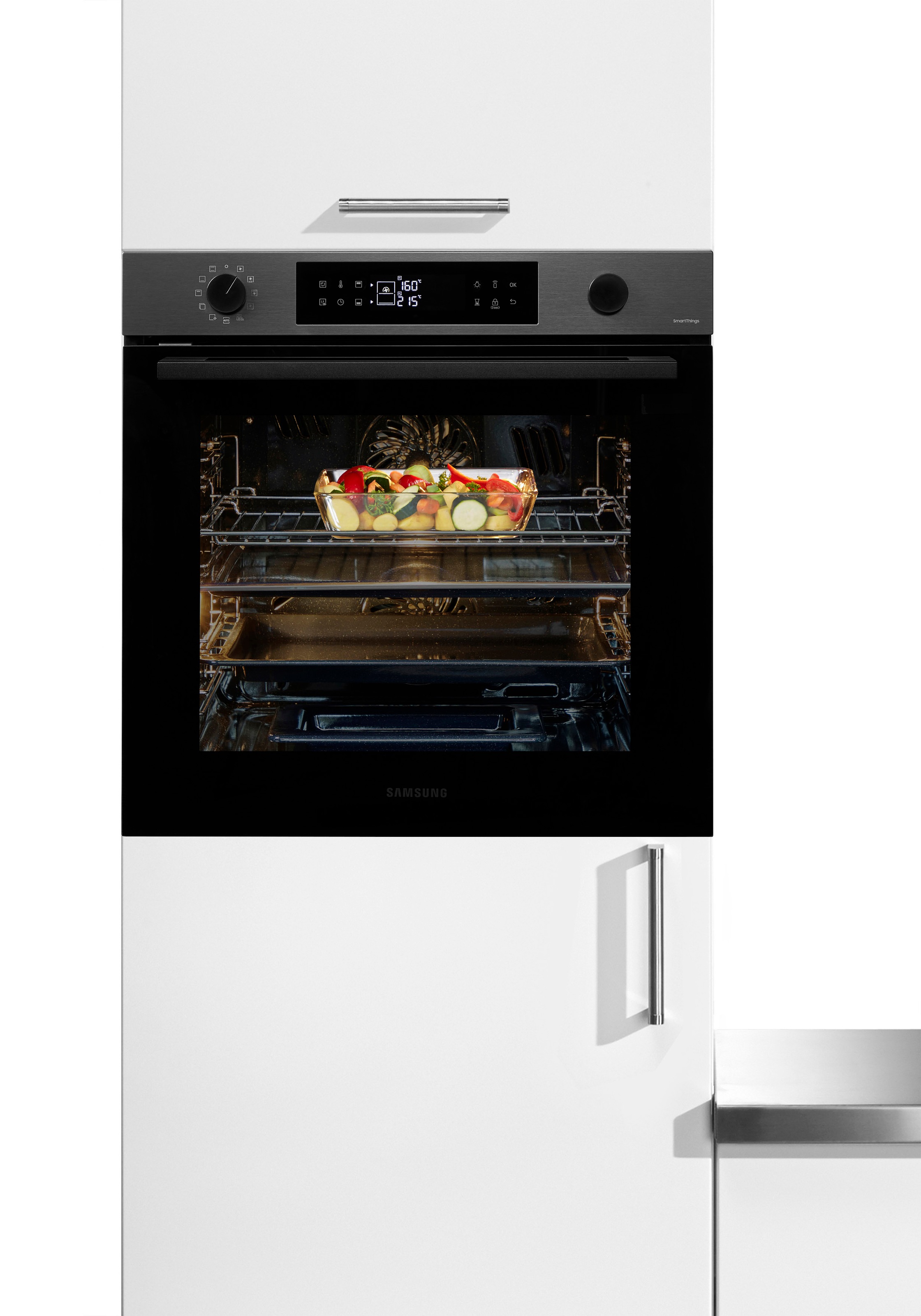 Samsung Pyrolyse Backofen Serie 4 "NV7B44503DB" mit Pyrolyse-Selbstreinigun günstig online kaufen