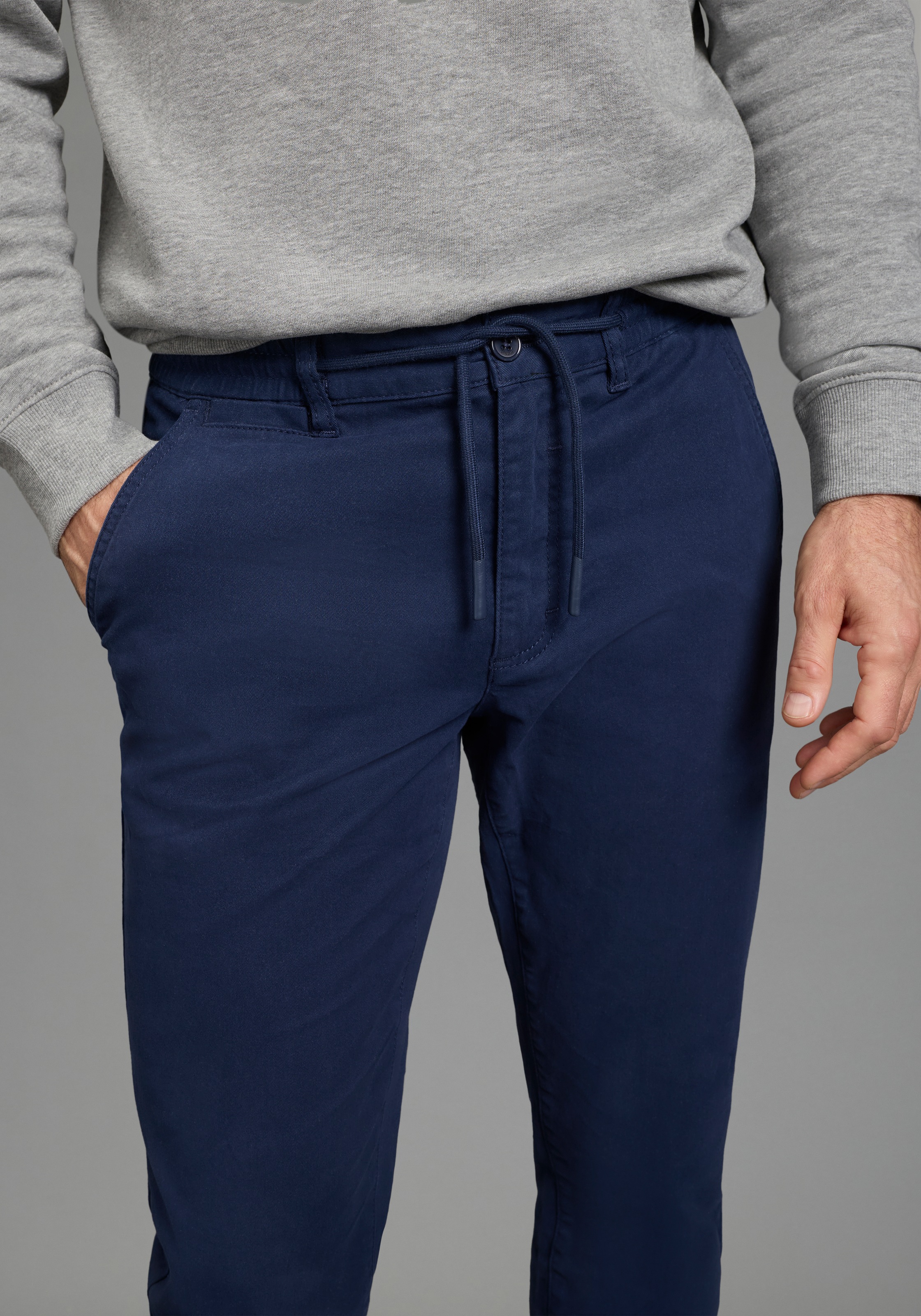 Man's World Dehnbund Chino Trousers Navy 38 2