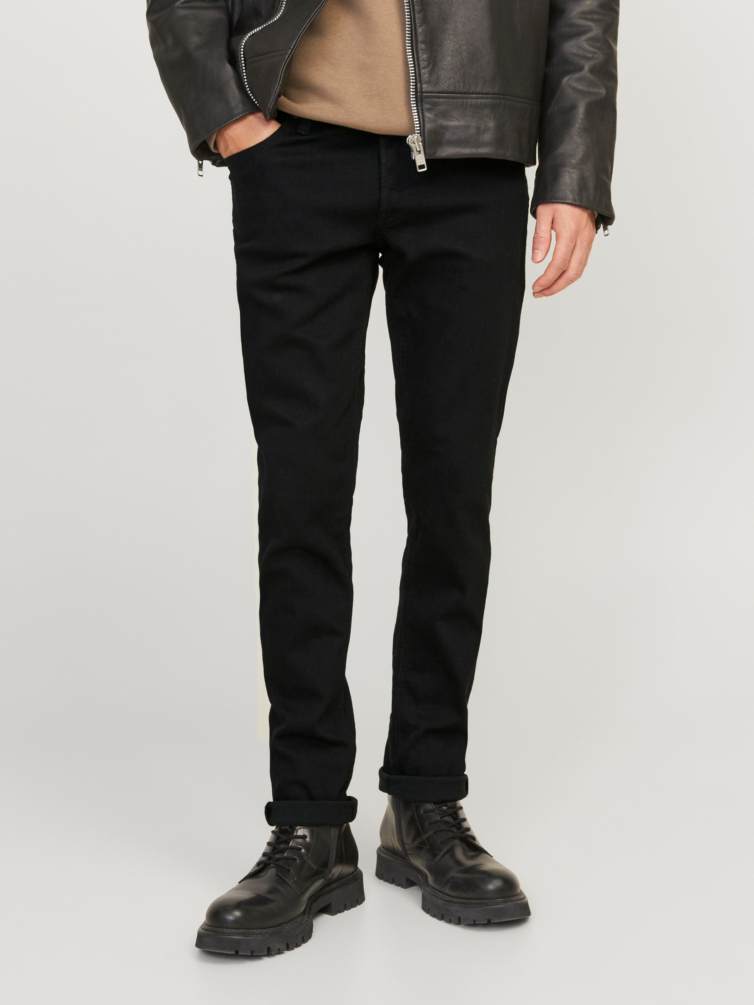 Jack & Jones "JJIGLENN Slim-Fit mit Stretch und praktischer 5-Pocket-Form" günstig online kaufen