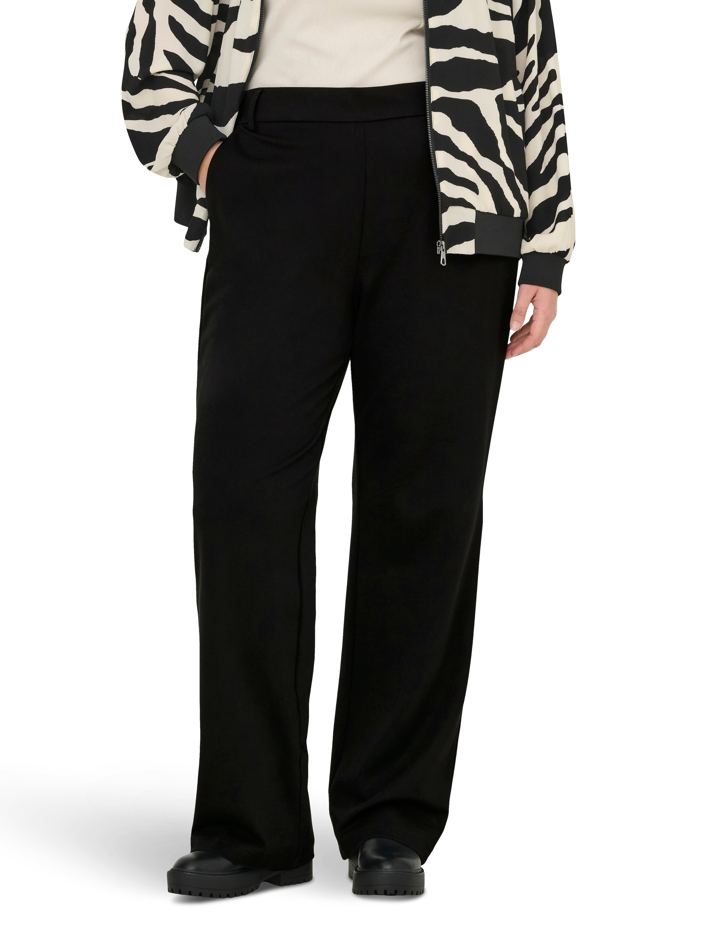 ONLY CARMAKOMA Anzughose "CARGOLDTRASH LIFE MW STRAIGHT PANT NOOS", CARGOLD günstig online kaufen
