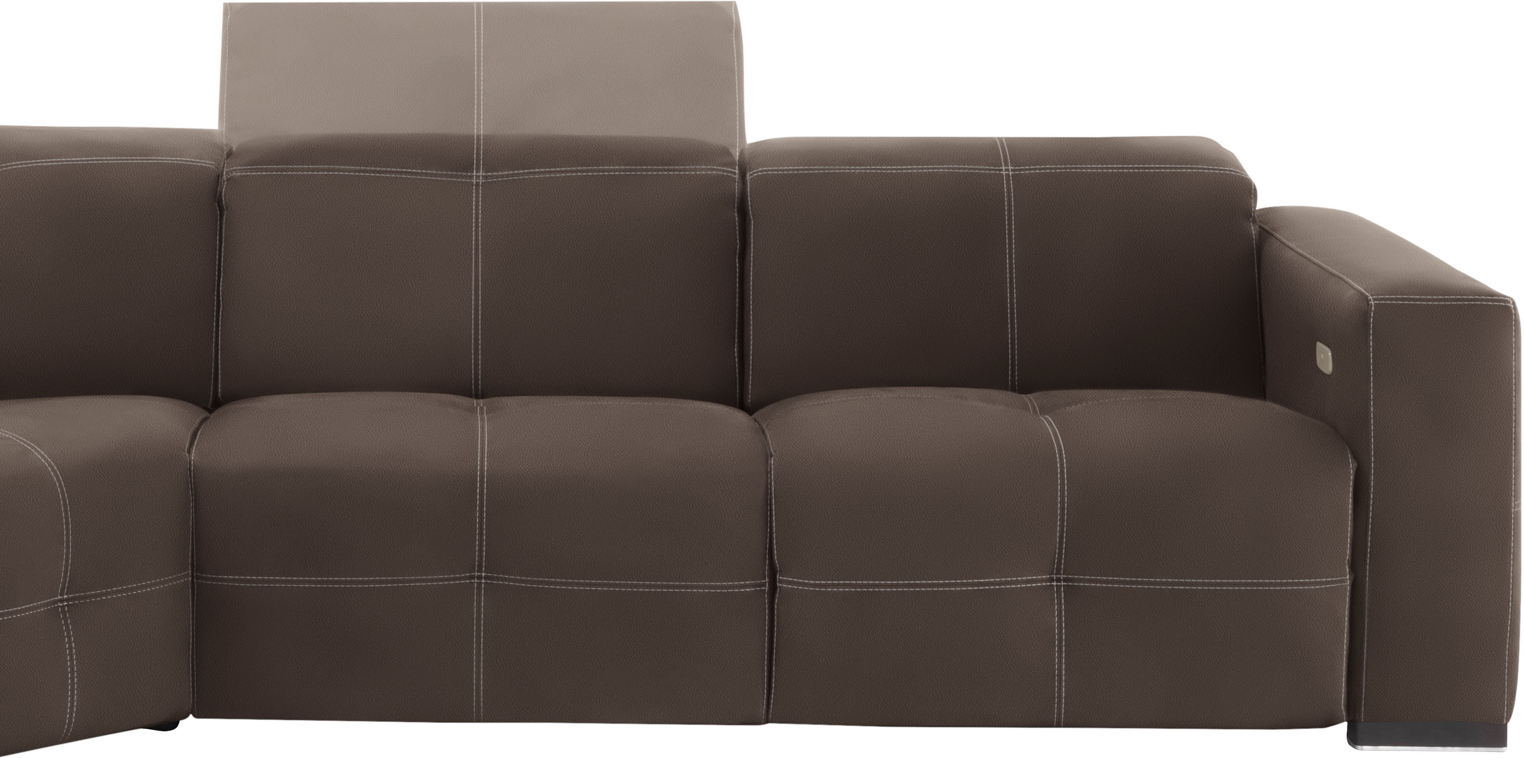 Thumbnail - Egoitaliano Ecksofa "Sauvanne, Designsofa der Extraklasse, elegant und bequem" wahlweise mit elektrischer Relaxfunktion,...