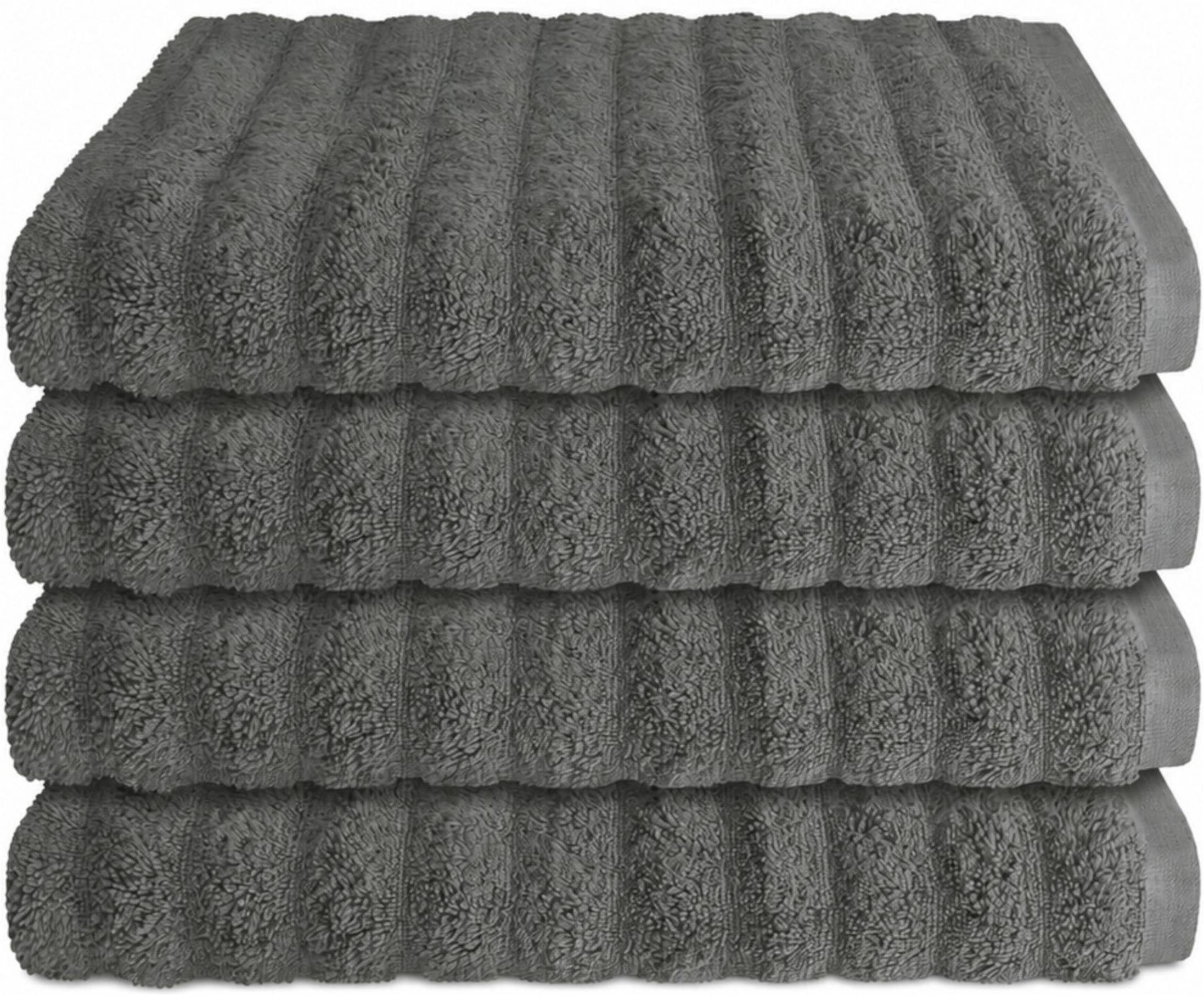 Schiesser Handtücher "Neapel aus 100% Baumwolle mit eleganter Hoch-Tief-Optik" OEKO-TEX MADE IN GREEN