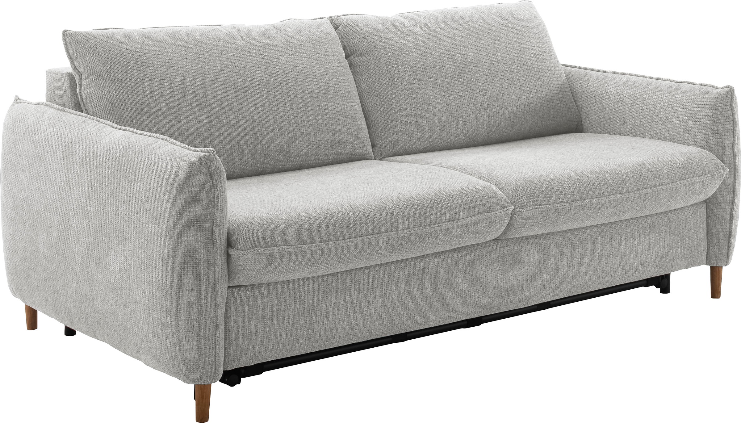 Places of Style Schlafsofa »Bacoli für Dauerschläfer geeignet durch hochwertigen Faltbeschlag«, in 3 Breiten und 3 Matratzenausführungen, belastbar 200 bis 270 kg