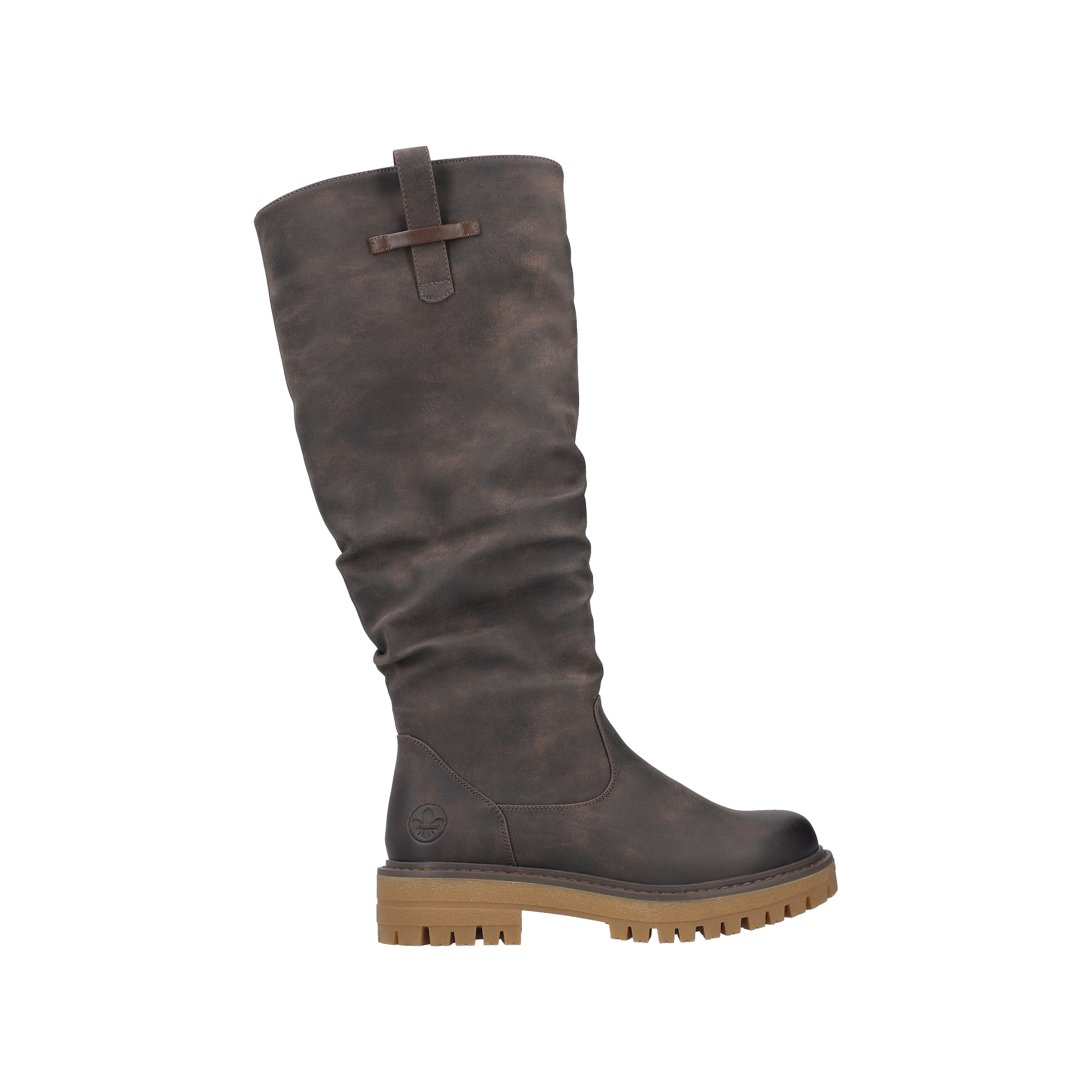 Rieker Winterstiefel  Langschaftstiefel mit slouchy Schaft und Warmfutter
