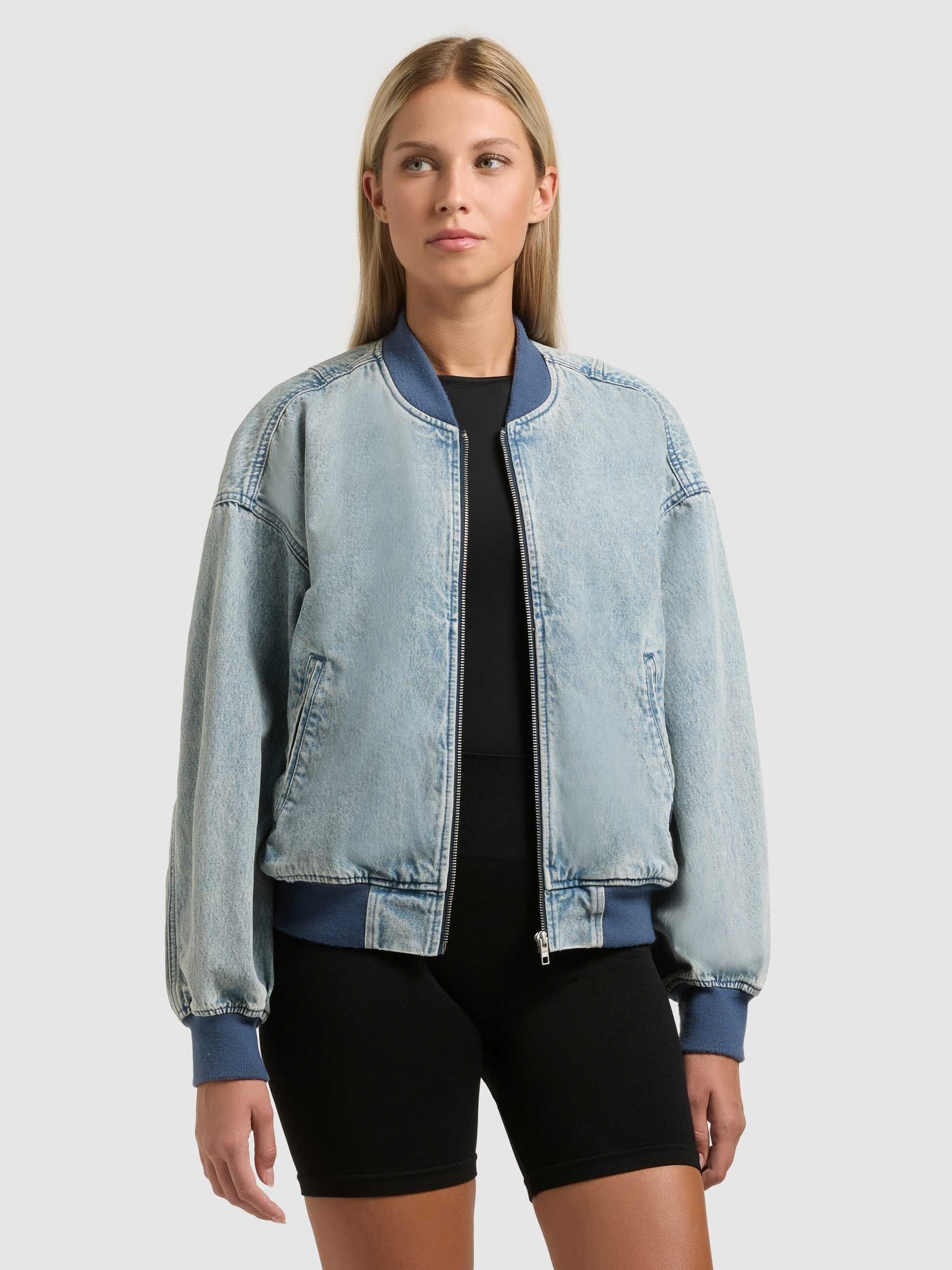 khujo Jeansjacke »CLARA« ohne Kapuze