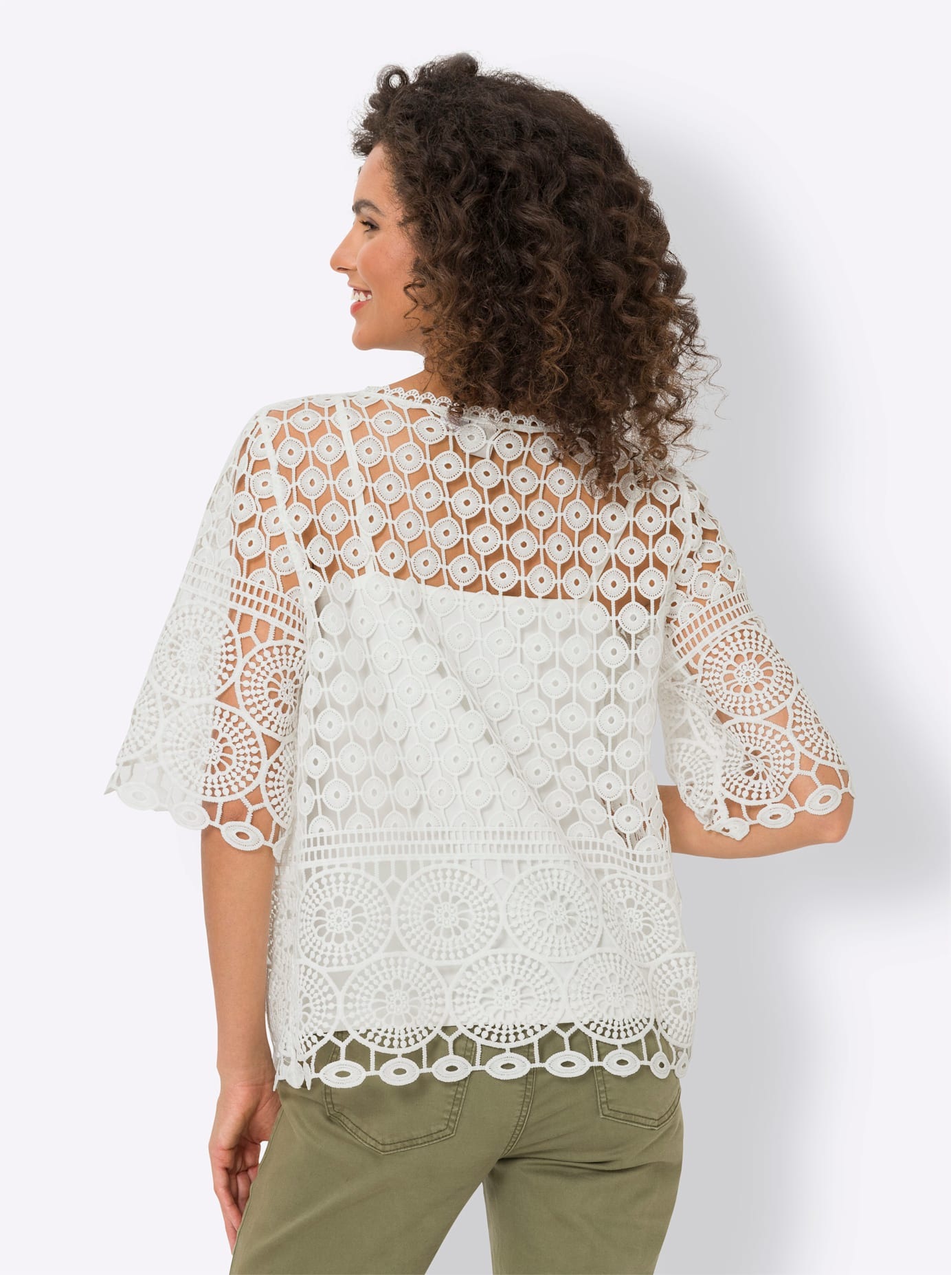 Thumbnail - heine Spitzenshirt "Shirt" 1 Stk.