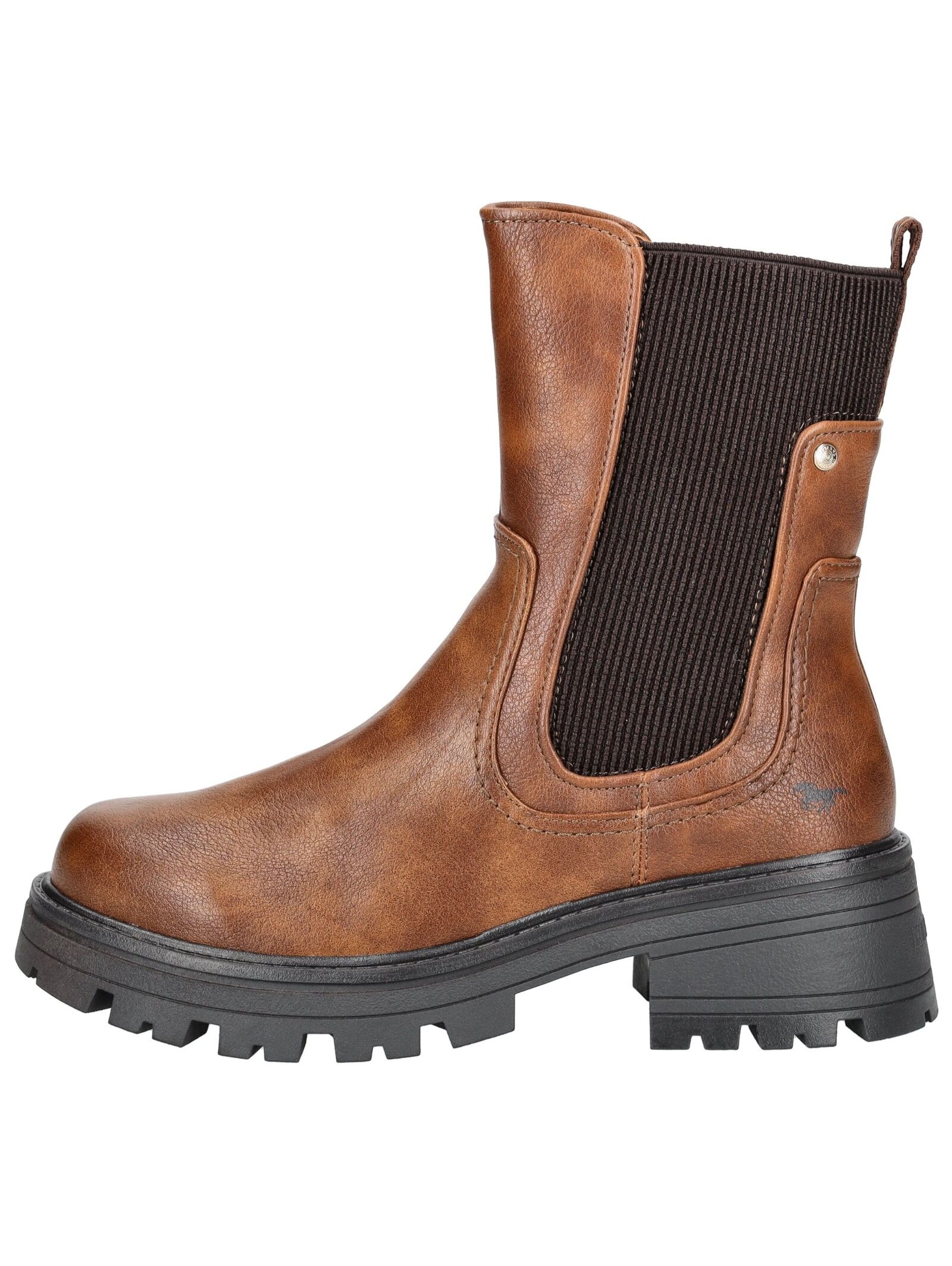 Mustang Shoes Stiefelette »Mustang Shoes Stiefelette Lederimitat/Textil«