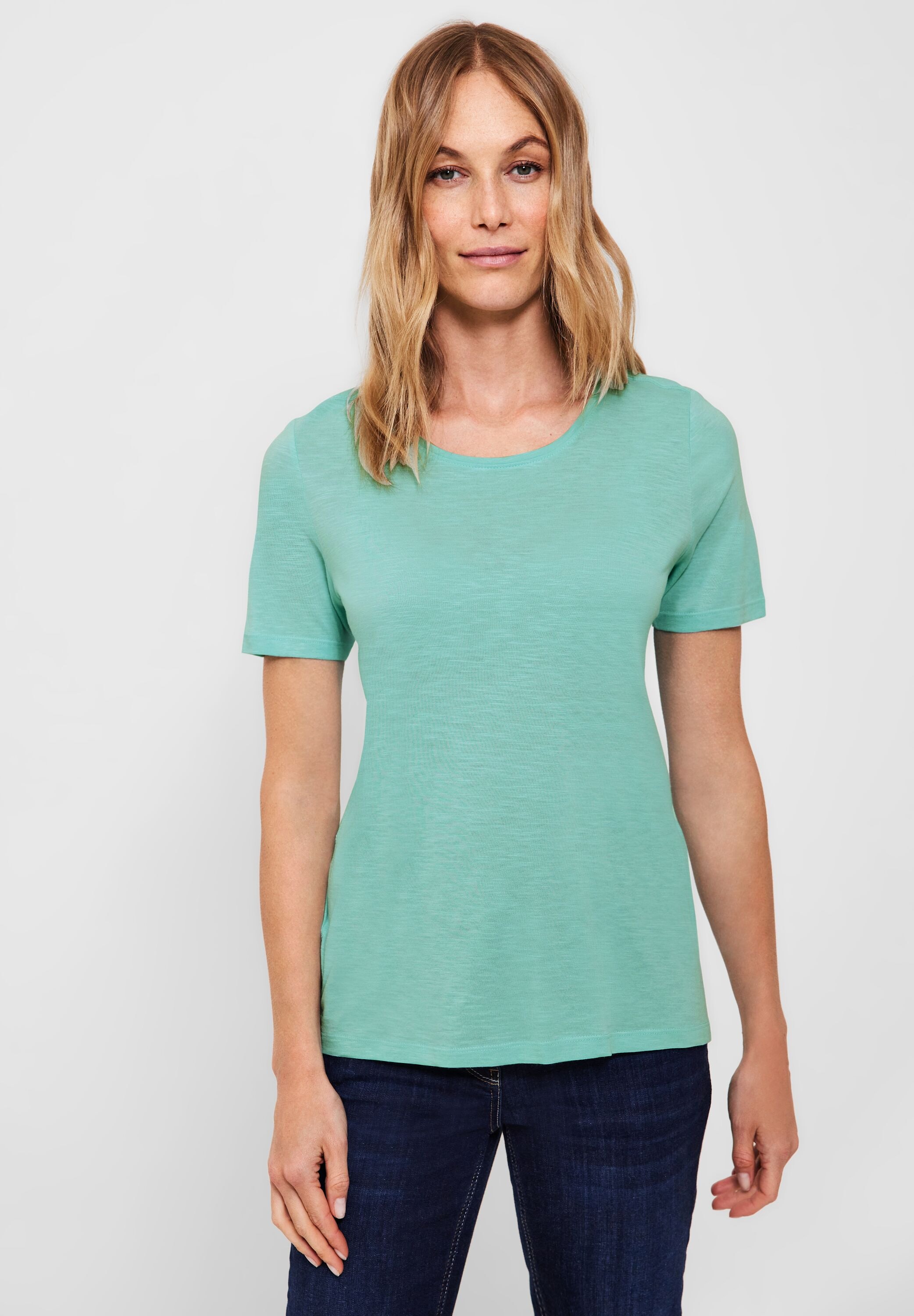 Cecil T-Shirt, aus reiner Baumwolle | kaufen BAUR