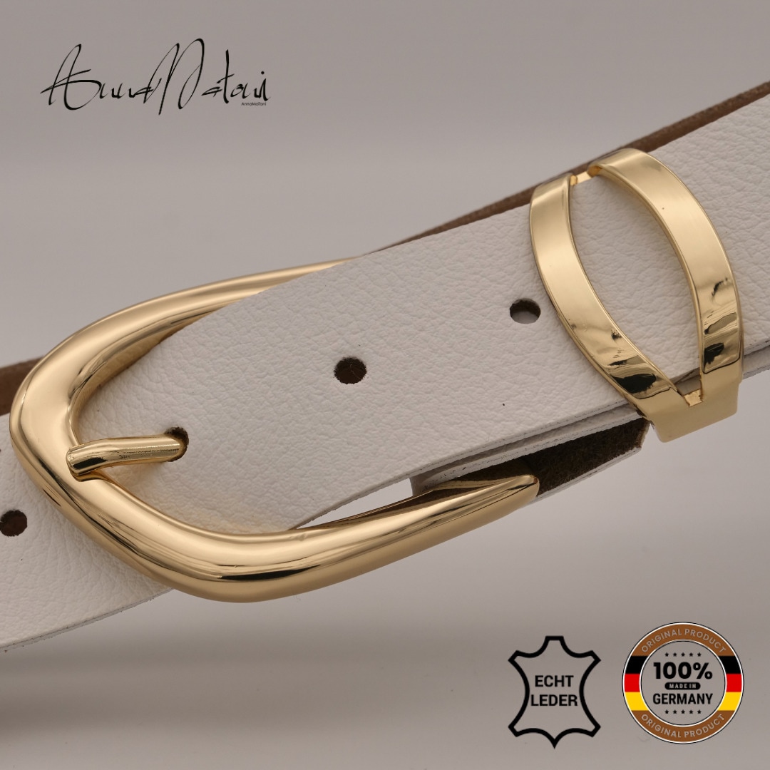AnnaMatoni Ledergürtel "AnnaMatoni Leder Gürtel lora" günstig online kaufen