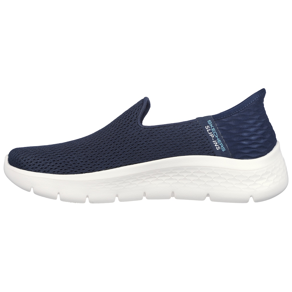 Skechers Slip-On Sneaker »GO WALK FLEX RELISH«, Slipper, Freizeitschuh mit Slip Ins-Funktion zum leichten Einschlupf