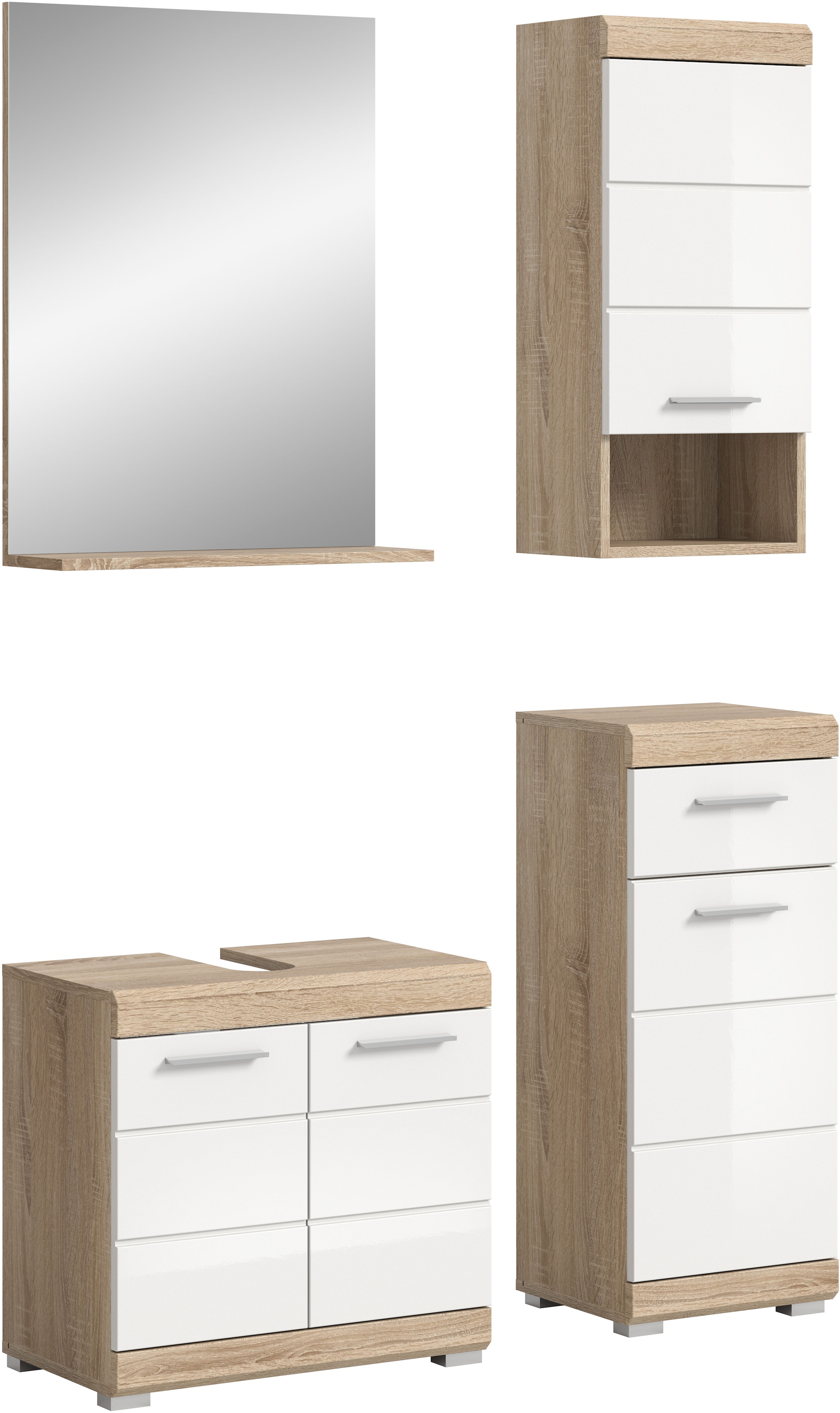 INOSIGN Badmöbel-Set "Siena, 4 teilig, bestehend aus:", (Set, 4 St., TOPSEL günstig online kaufen